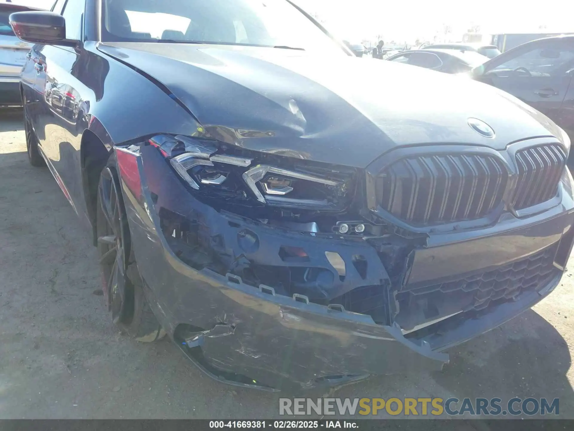 6 Photograph of a damaged car 3MW69FF04R8E27076 BMW 3 SERIES 2024