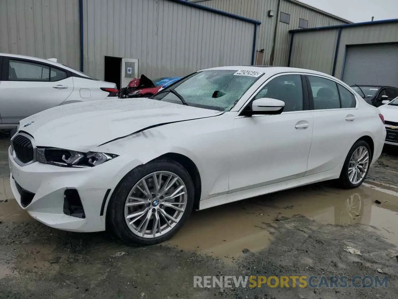 1 Photograph of a damaged car 3MW69FF04R8E77783 BMW 3 SERIES 2024