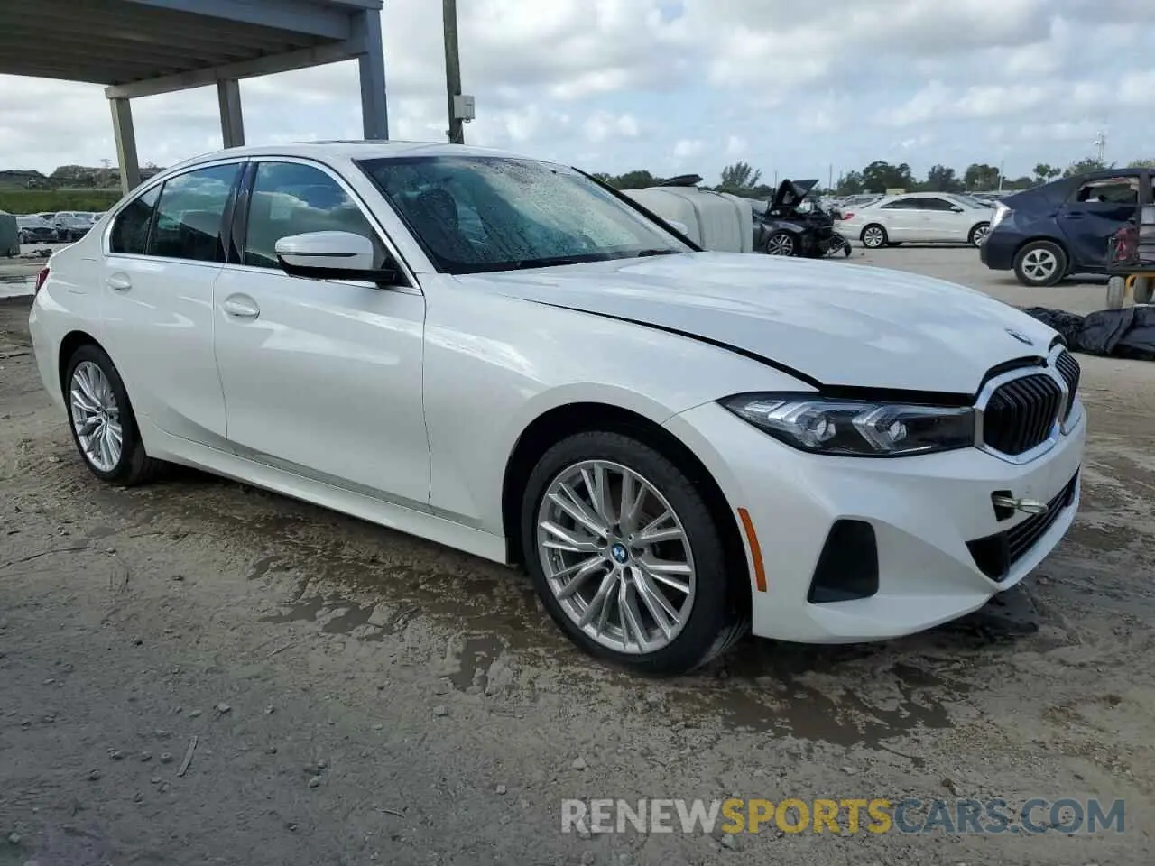 4 Фотография поврежденного автомобиля 3MW69FF05R8D83542 BMW 3 SERIES 2024