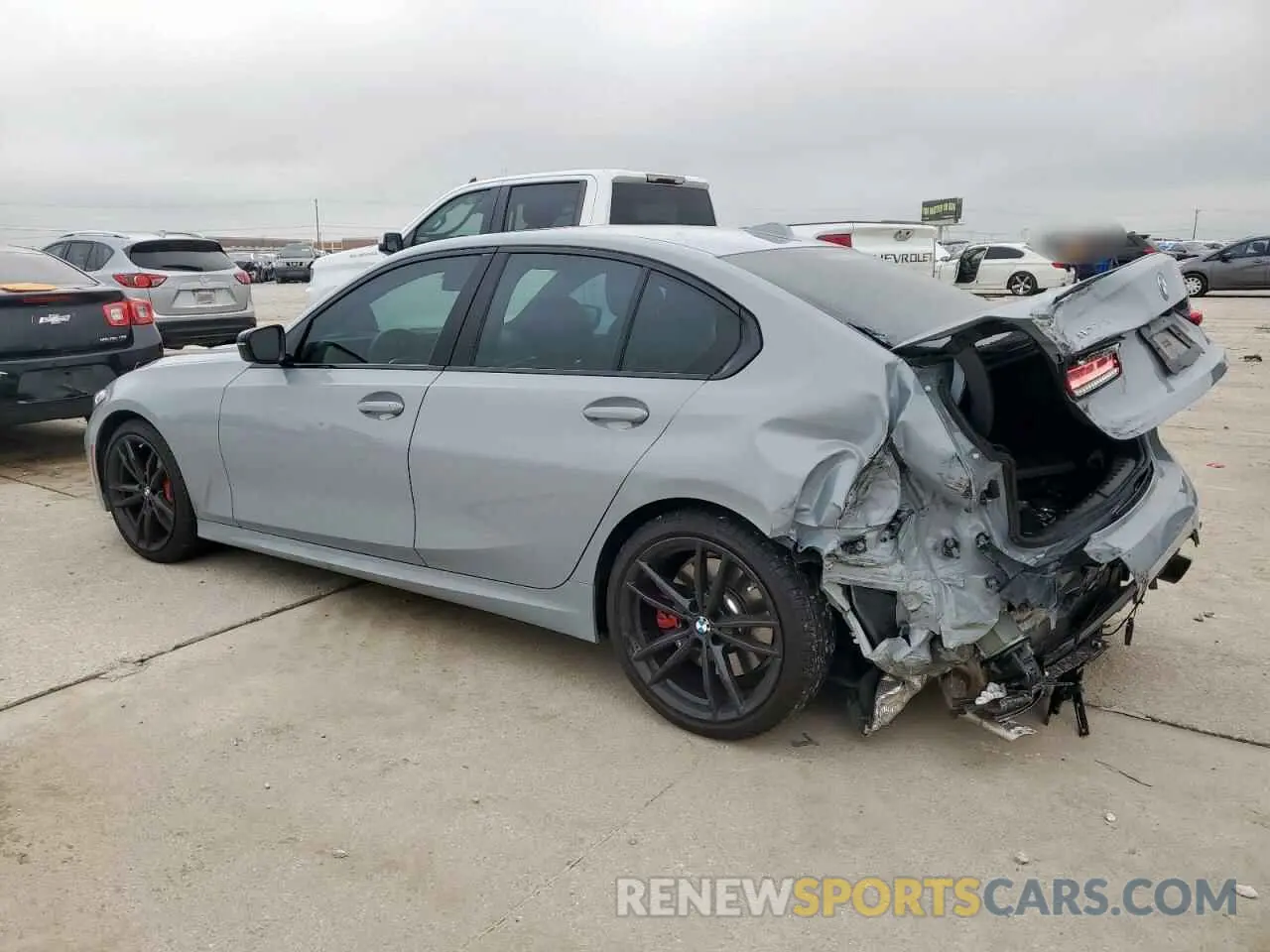 2 Photograph of a damaged car 3MW69FF06R8E60452 BMW 3 SERIES 2024