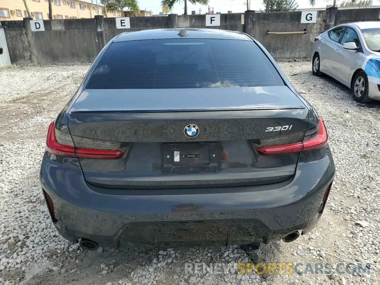 6 Photograph of a damaged car 3MW69FF07R8E22597 BMW 3 SERIES 2024