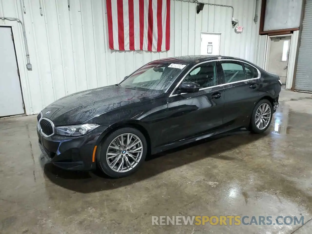 1 Photograph of a damaged car 3MW69FF07R8E40100 BMW 3 SERIES 2024