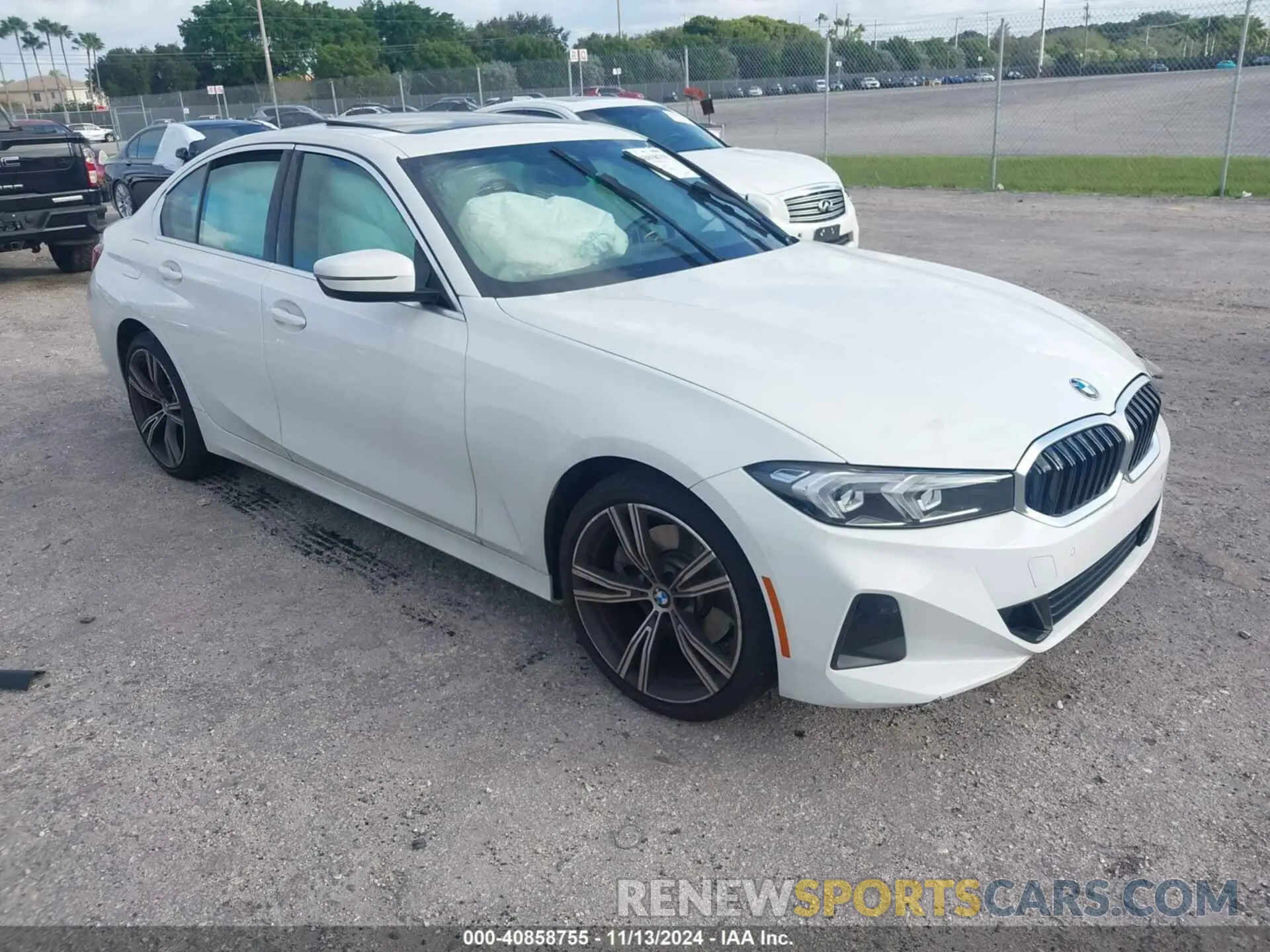 1 Фотография поврежденного автомобиля 3MW69FF09R8E21127 BMW 3 SERIES 2024