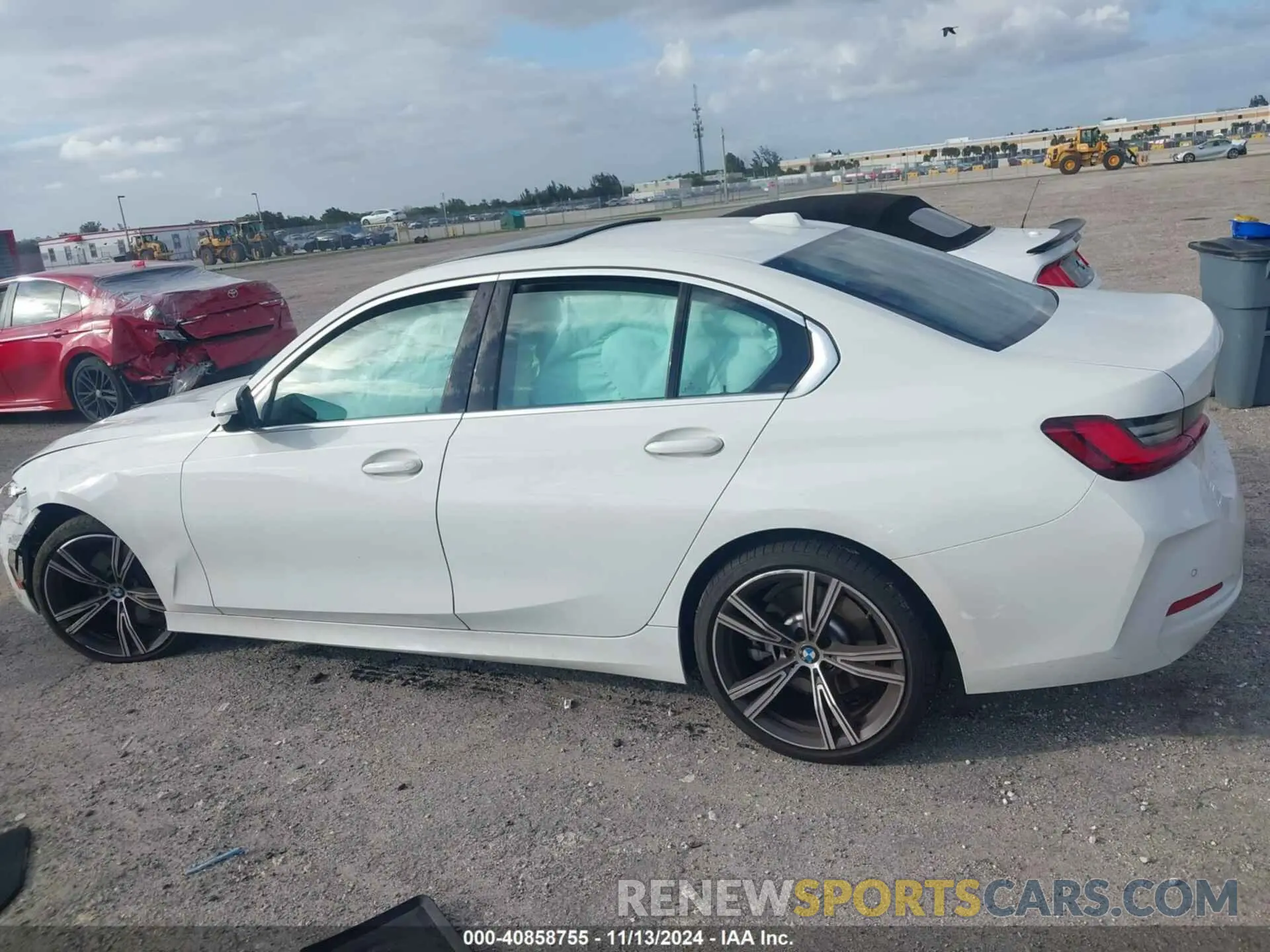 14 Фотография поврежденного автомобиля 3MW69FF09R8E21127 BMW 3 SERIES 2024