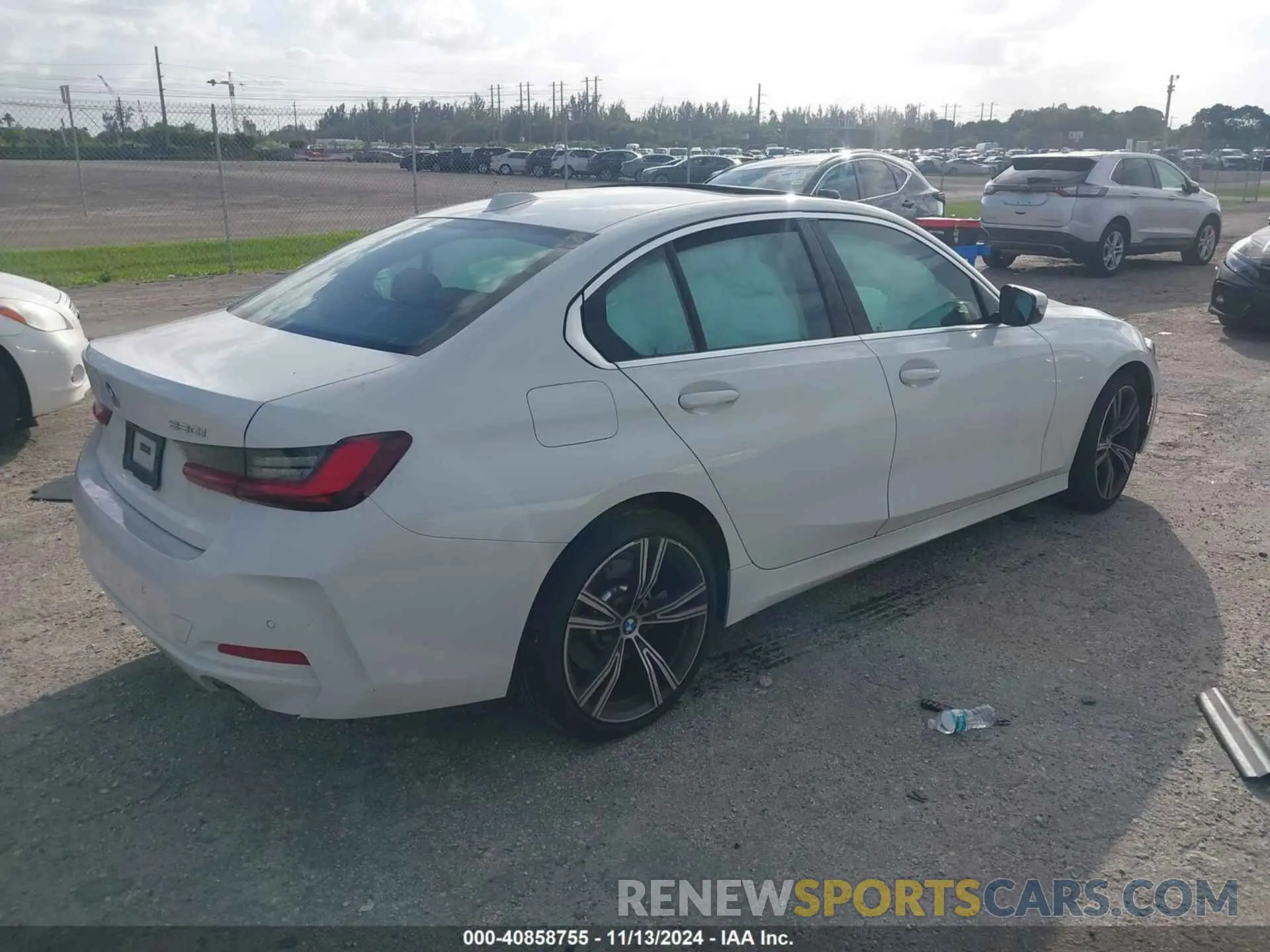 4 Фотография поврежденного автомобиля 3MW69FF09R8E21127 BMW 3 SERIES 2024