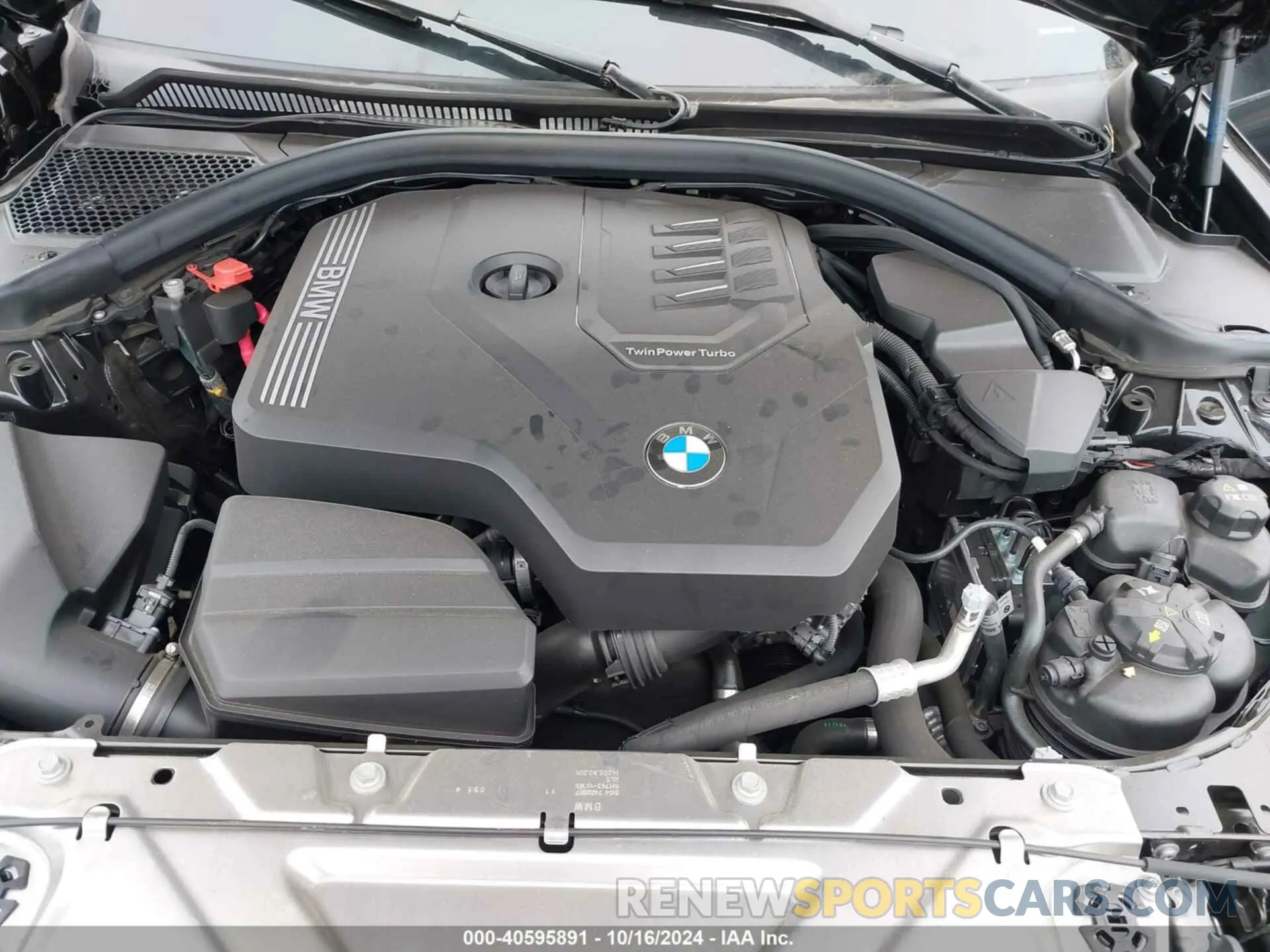 10 Photograph of a damaged car 3MW69FF09R8E44536 BMW 3 SERIES 2024