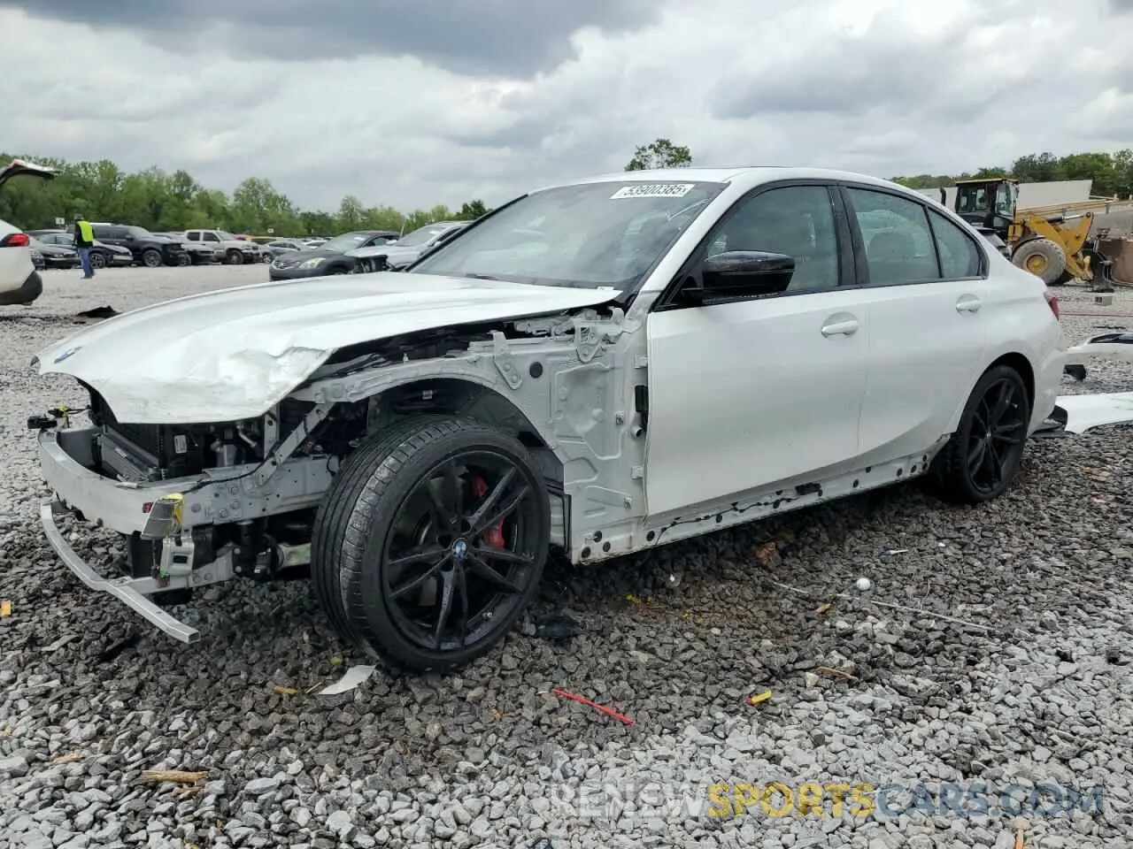 1 Photograph of a damaged car 3MW69FF0XR8E33402 BMW 3 SERIES 2024