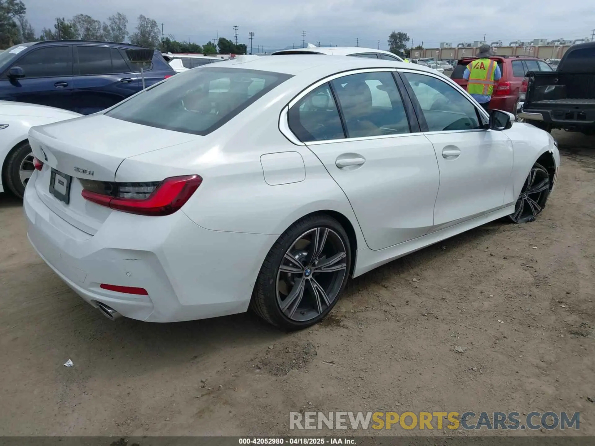 4 Фотография поврежденного автомобиля 3MW89FF00R8E81628 BMW 3 SERIES 2024