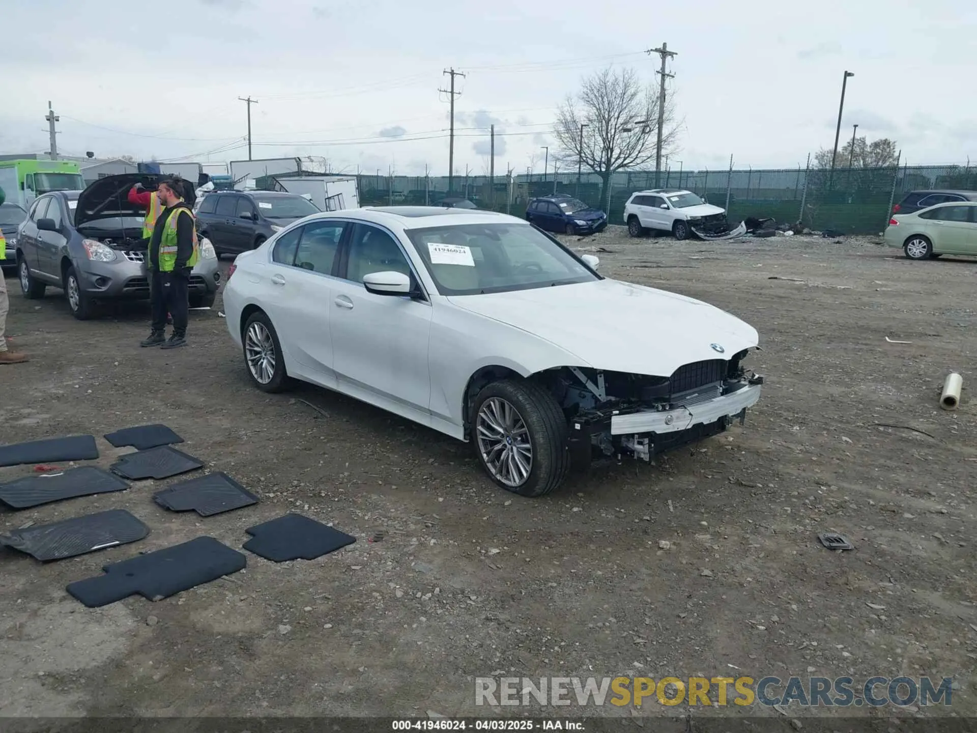 1 Photograph of a damaged car 3MW89FF02R8E25433 BMW 3 SERIES 2024