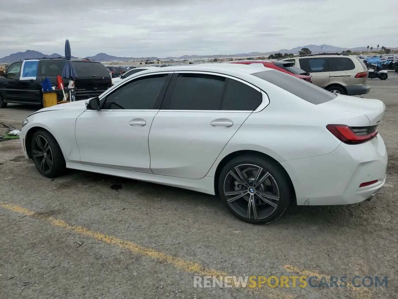 2 Photograph of a damaged car 3MW89FF03R8E14781 BMW 3 SERIES 2024