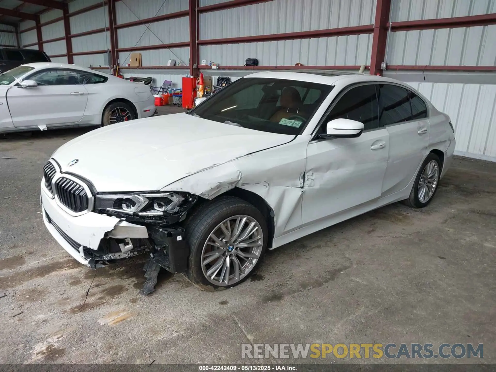 2 Photograph of a damaged car 3MW89FF03R8E37087 BMW 3 SERIES 2024