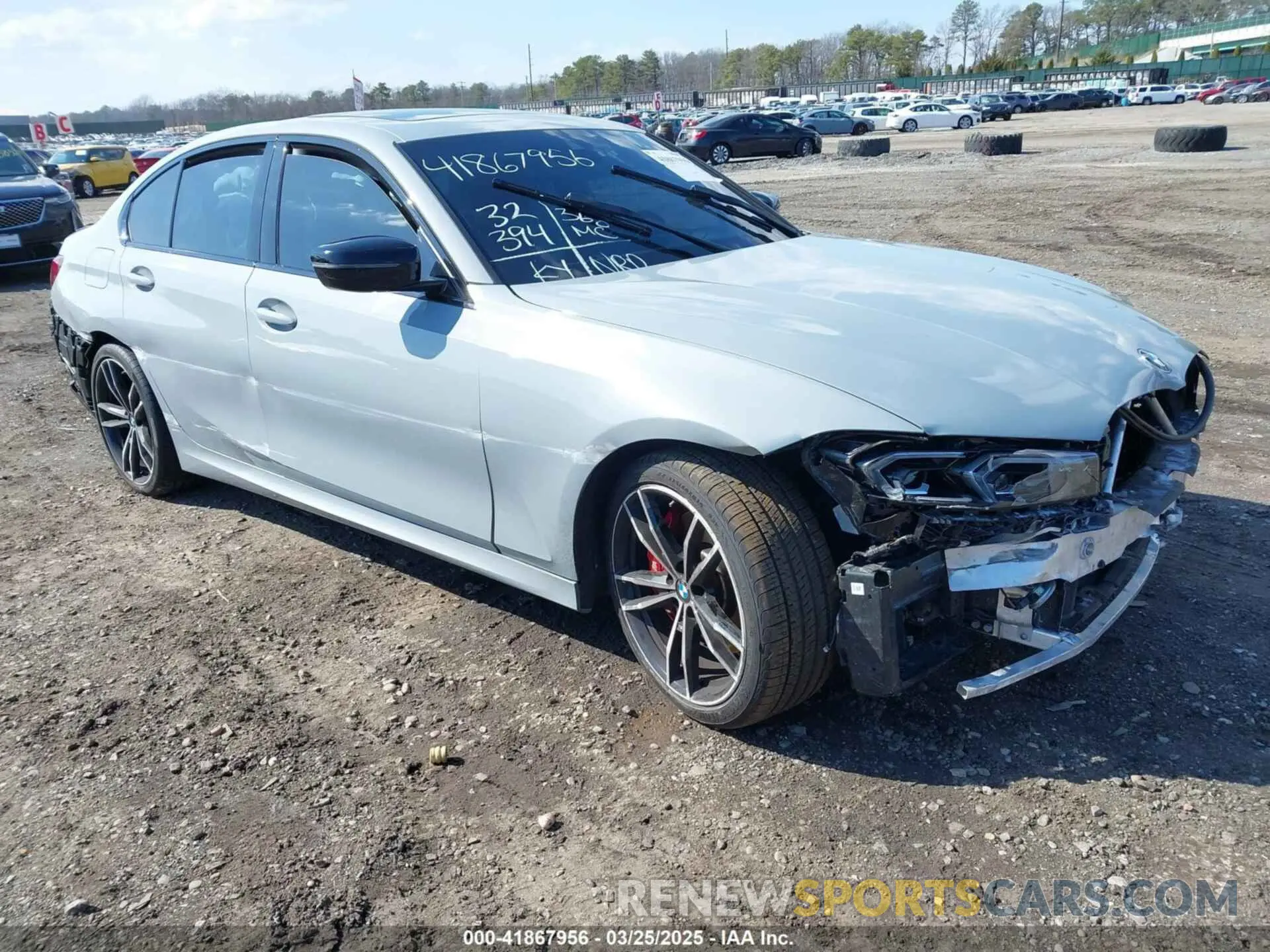 1 Фотография поврежденного автомобиля 3MW89FF04R8E27698 BMW 3 SERIES 2024
