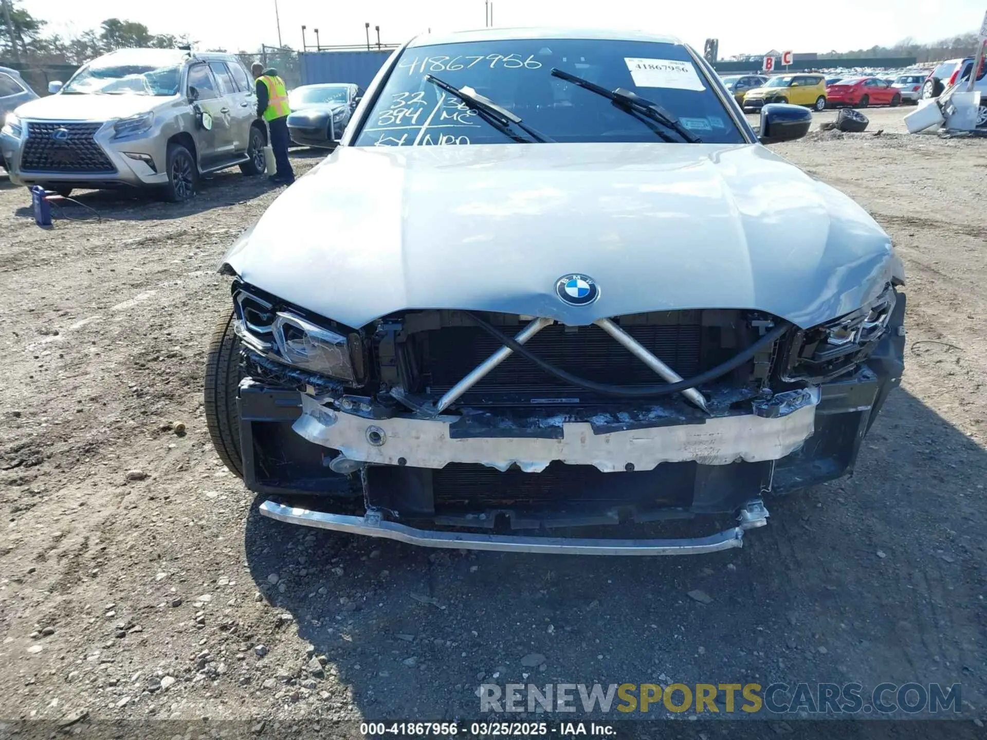 6 Фотография поврежденного автомобиля 3MW89FF04R8E27698 BMW 3 SERIES 2024