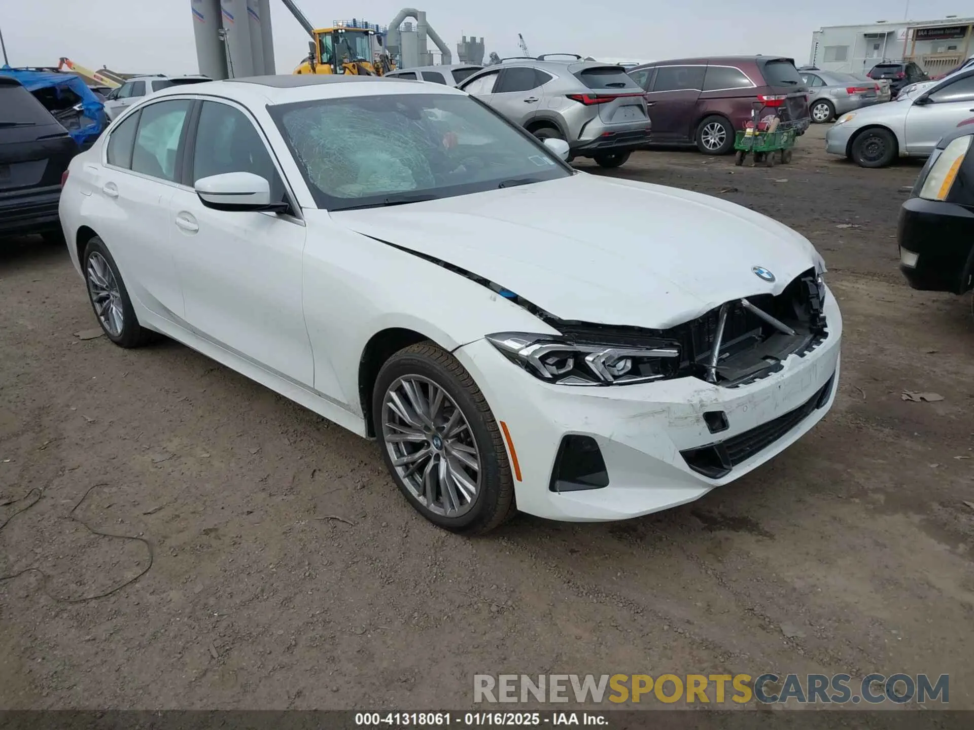 1 Фотография поврежденного автомобиля 3MW89FF04R8E84855 BMW 3 SERIES 2024