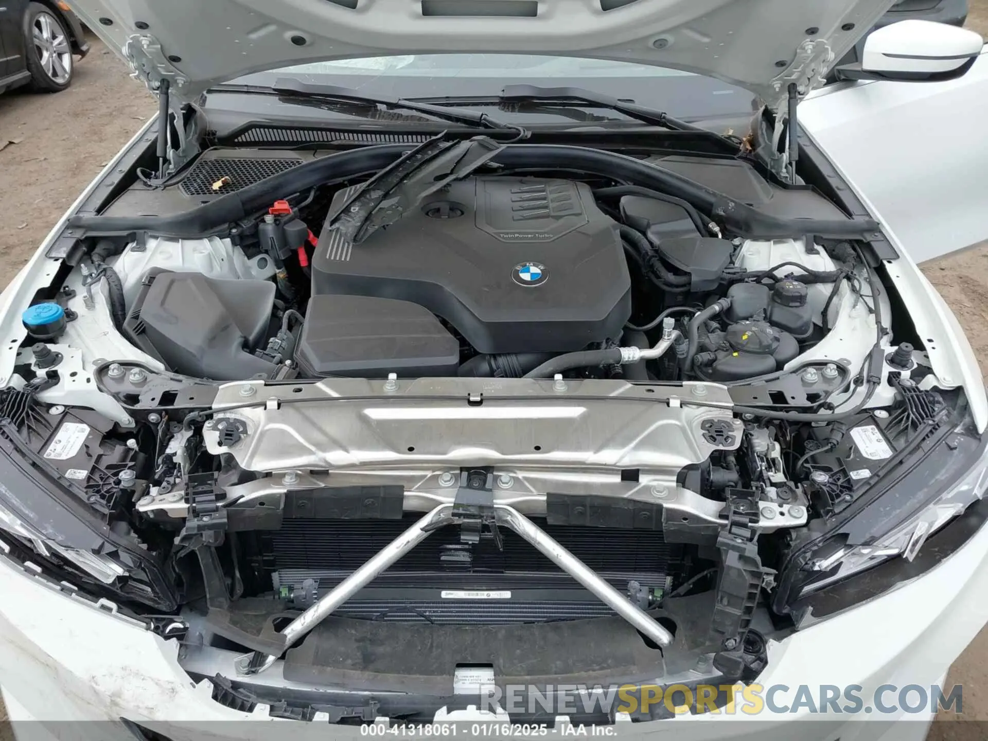 10 Фотография поврежденного автомобиля 3MW89FF04R8E84855 BMW 3 SERIES 2024