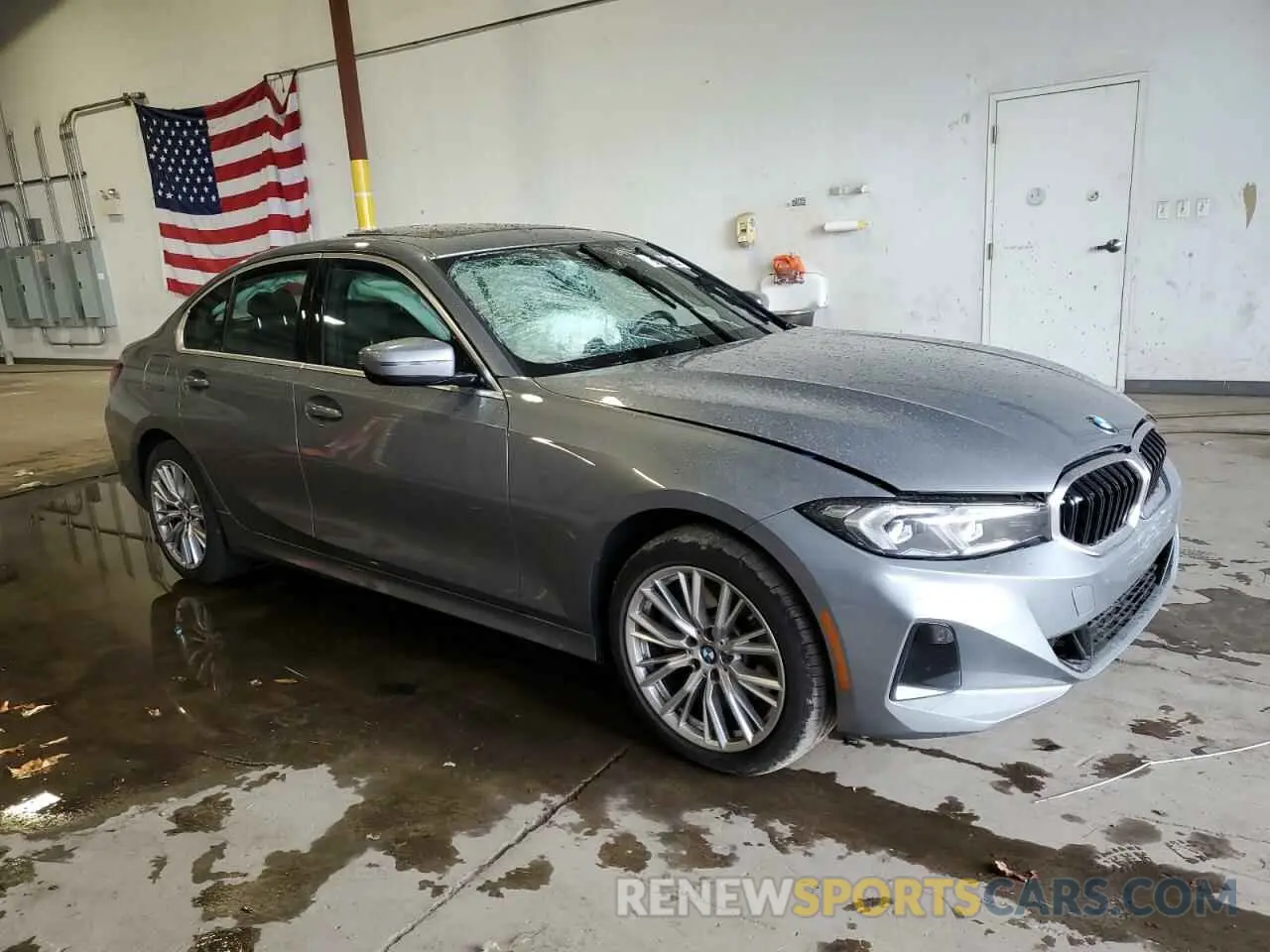 4 Фотография поврежденного автомобиля 3MW89FF05R8E76683 BMW 3 SERIES 2024