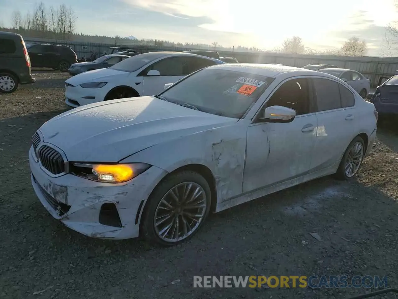 1 Photograph of a damaged car 3MW89FF07R8D83454 BMW 3 SERIES 2024