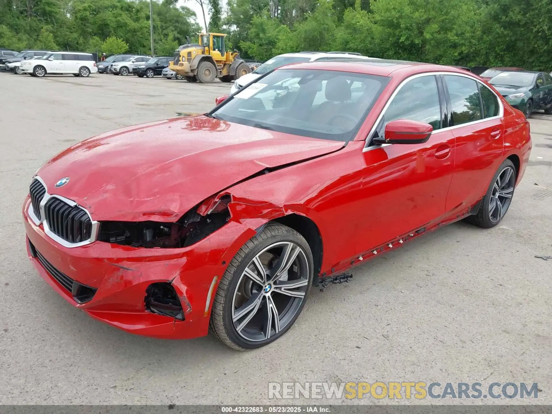 2 Фотография поврежденного автомобиля 3MW89FF07R8E04819 BMW 3 SERIES 2024
