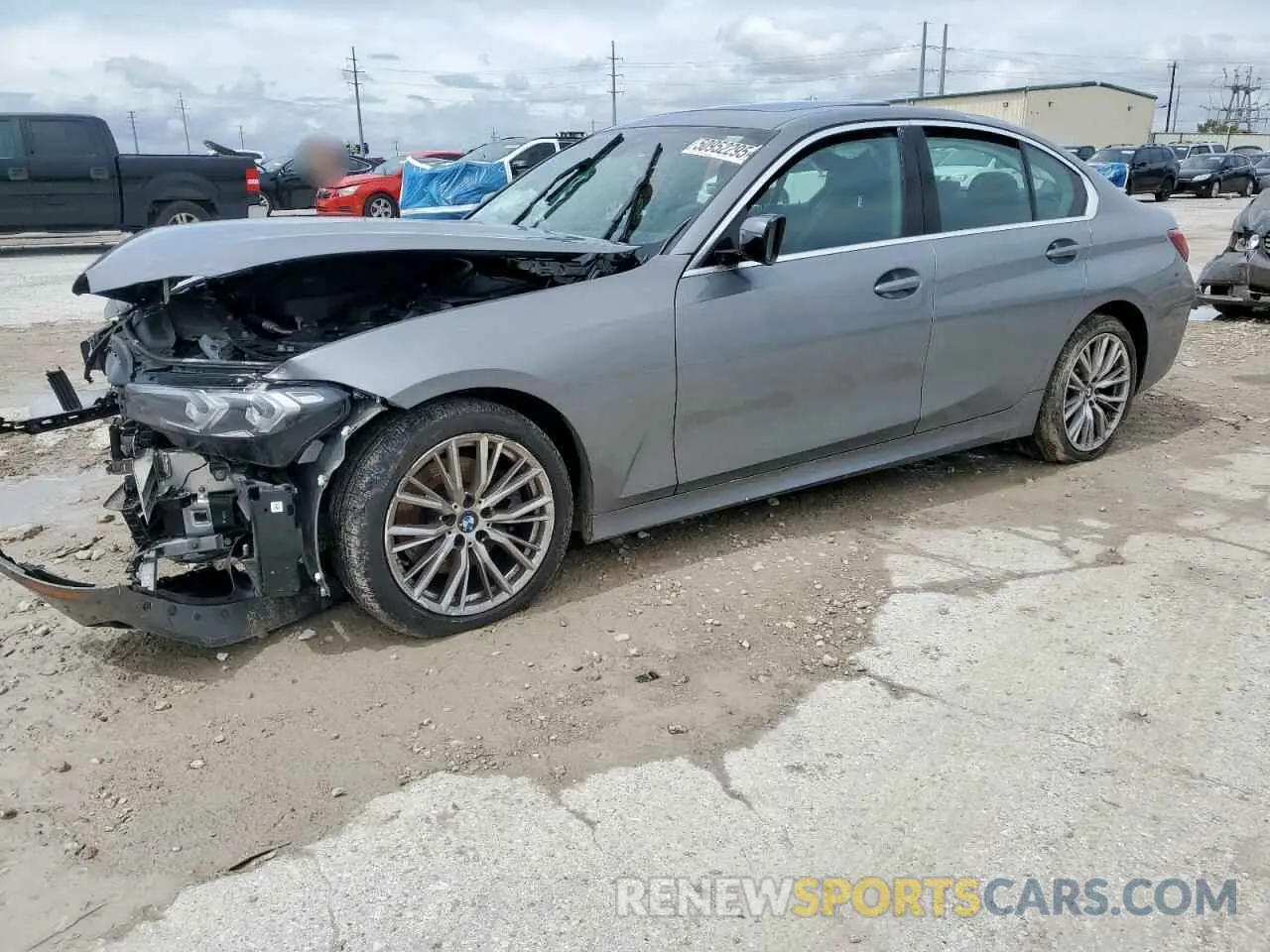 1 Photograph of a damaged car 3MW89FF08R8D83396 BMW 3 SERIES 2024