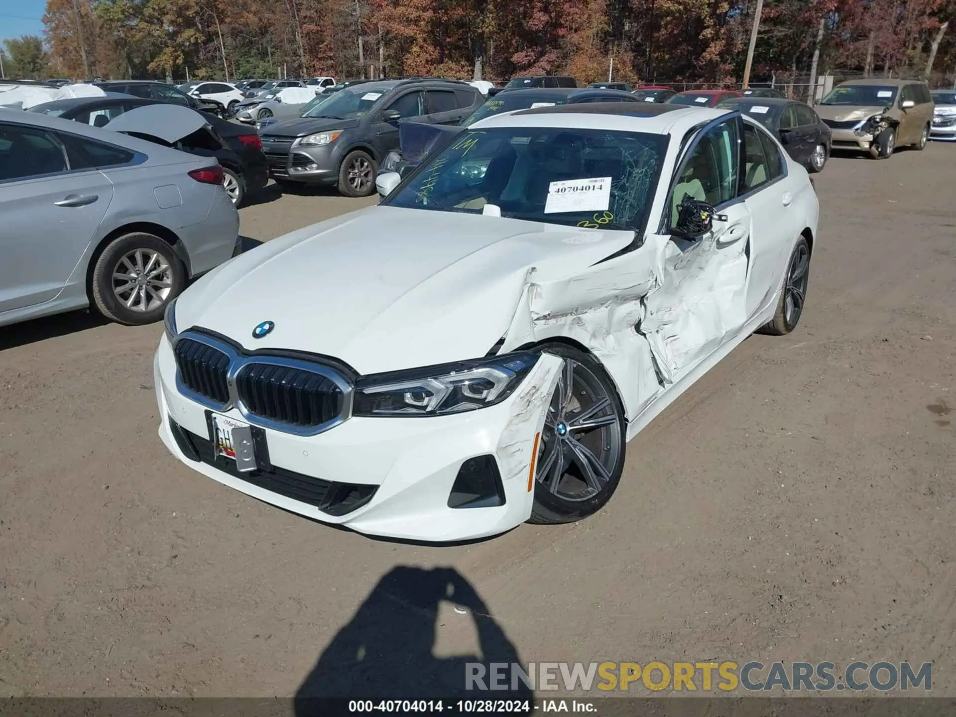 2 Photograph of a damaged car 3MW89FF09R8E20701 BMW 3 SERIES 2024