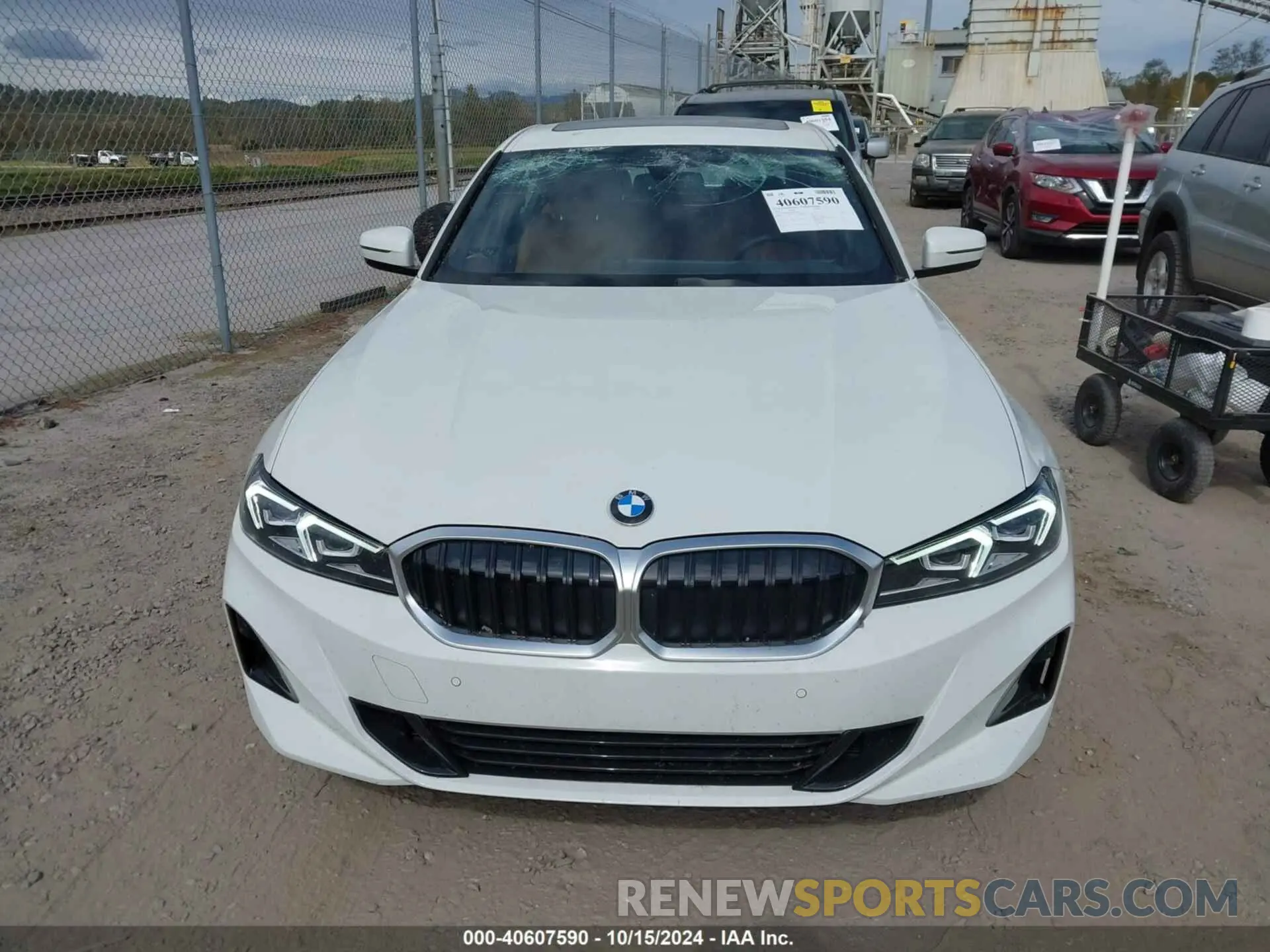 12 Photograph of a damaged car 3MW89FF09R8E22657 BMW 3 SERIES 2024
