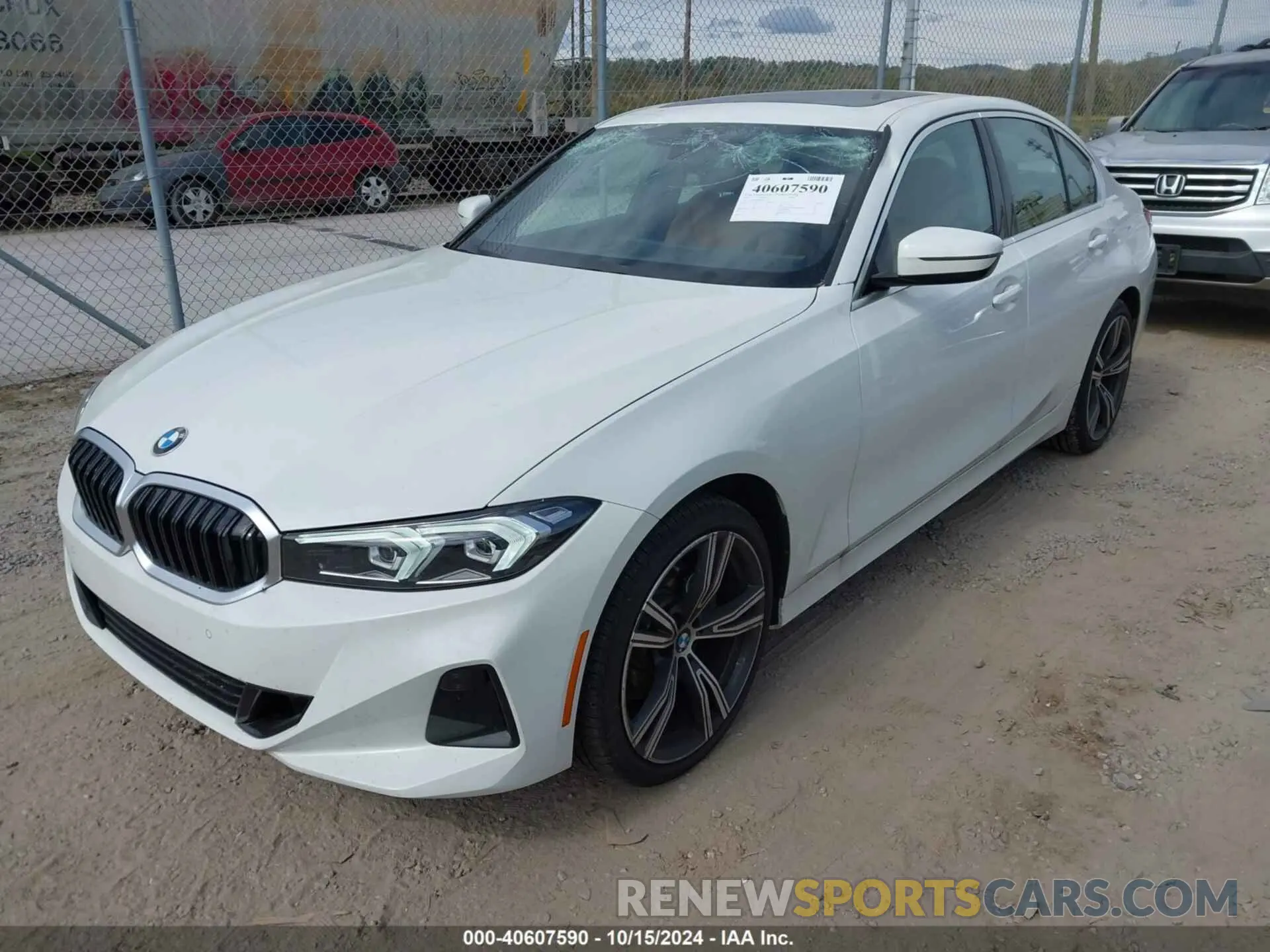 2 Photograph of a damaged car 3MW89FF09R8E22657 BMW 3 SERIES 2024