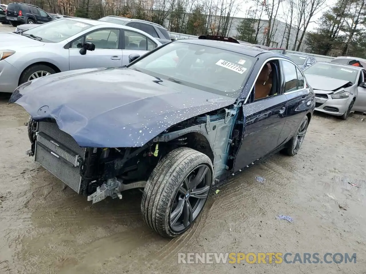 1 Photograph of a damaged car 3MW89FF09R8E24554 BMW 3 SERIES 2024