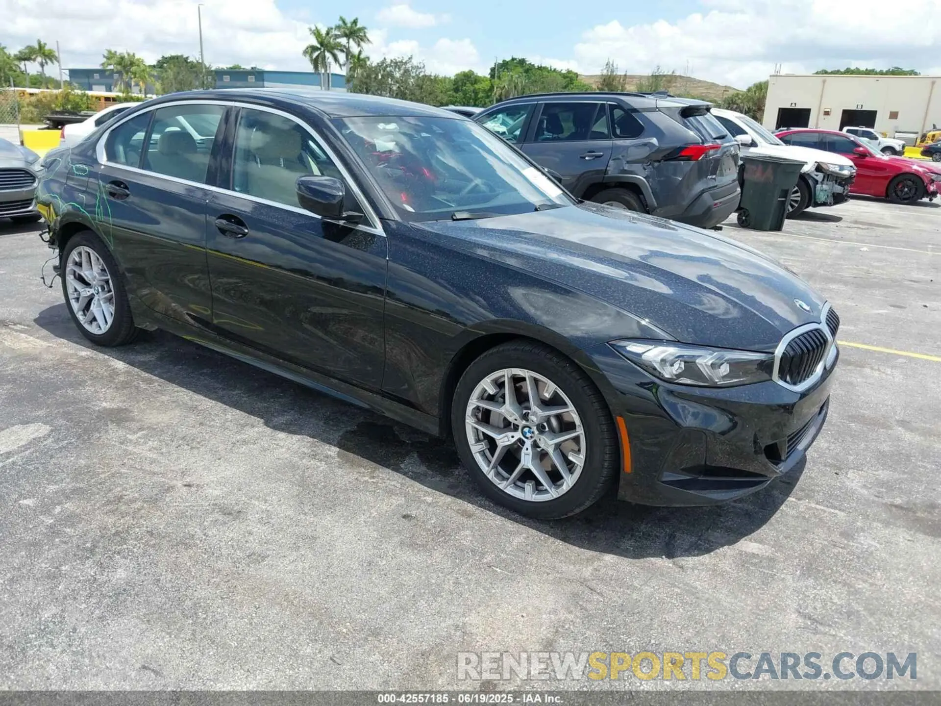 1 Фотография поврежденного автомобиля 3MW69CW00S8F33027 BMW 3 SERIES 2025