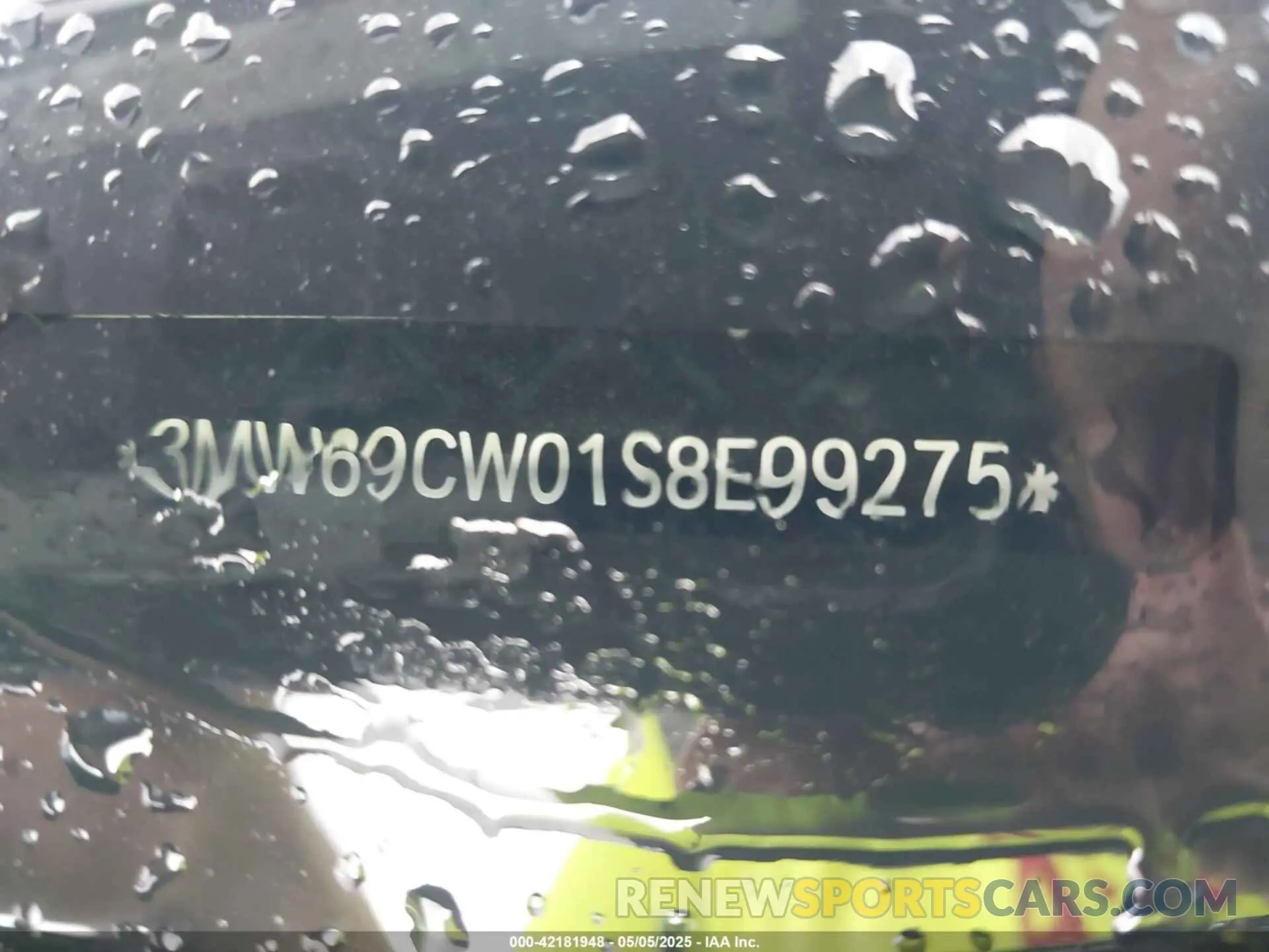 9 Фотография поврежденного автомобиля 3MW69CW01S8E99275 BMW 3 SERIES 2025
