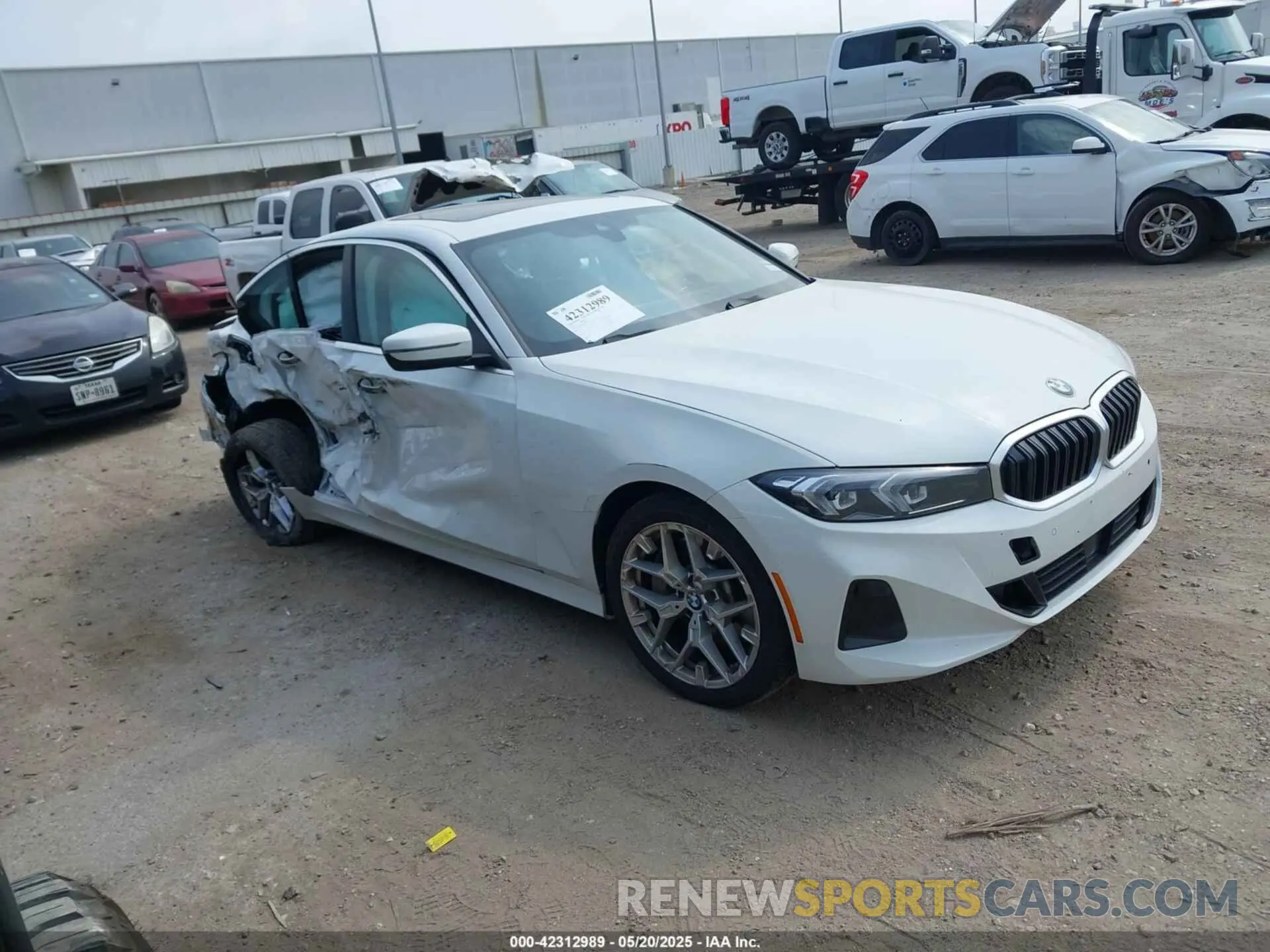 1 Фотография поврежденного автомобиля 3MW69CW01S8F09514 BMW 3 SERIES 2025