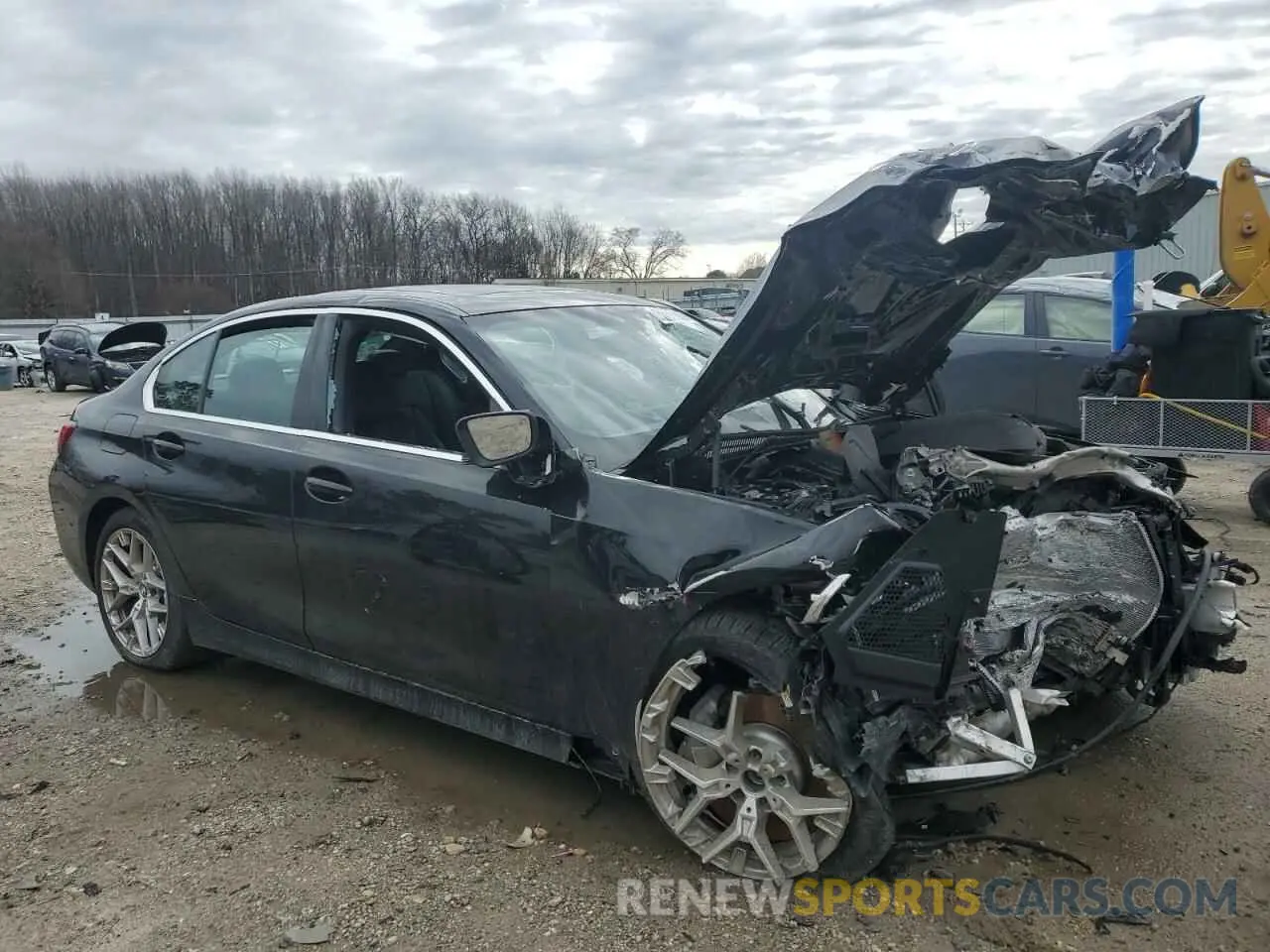 4 Фотография поврежденного автомобиля 3MW89CW08S8F07431 BMW 3 SERIES 2025