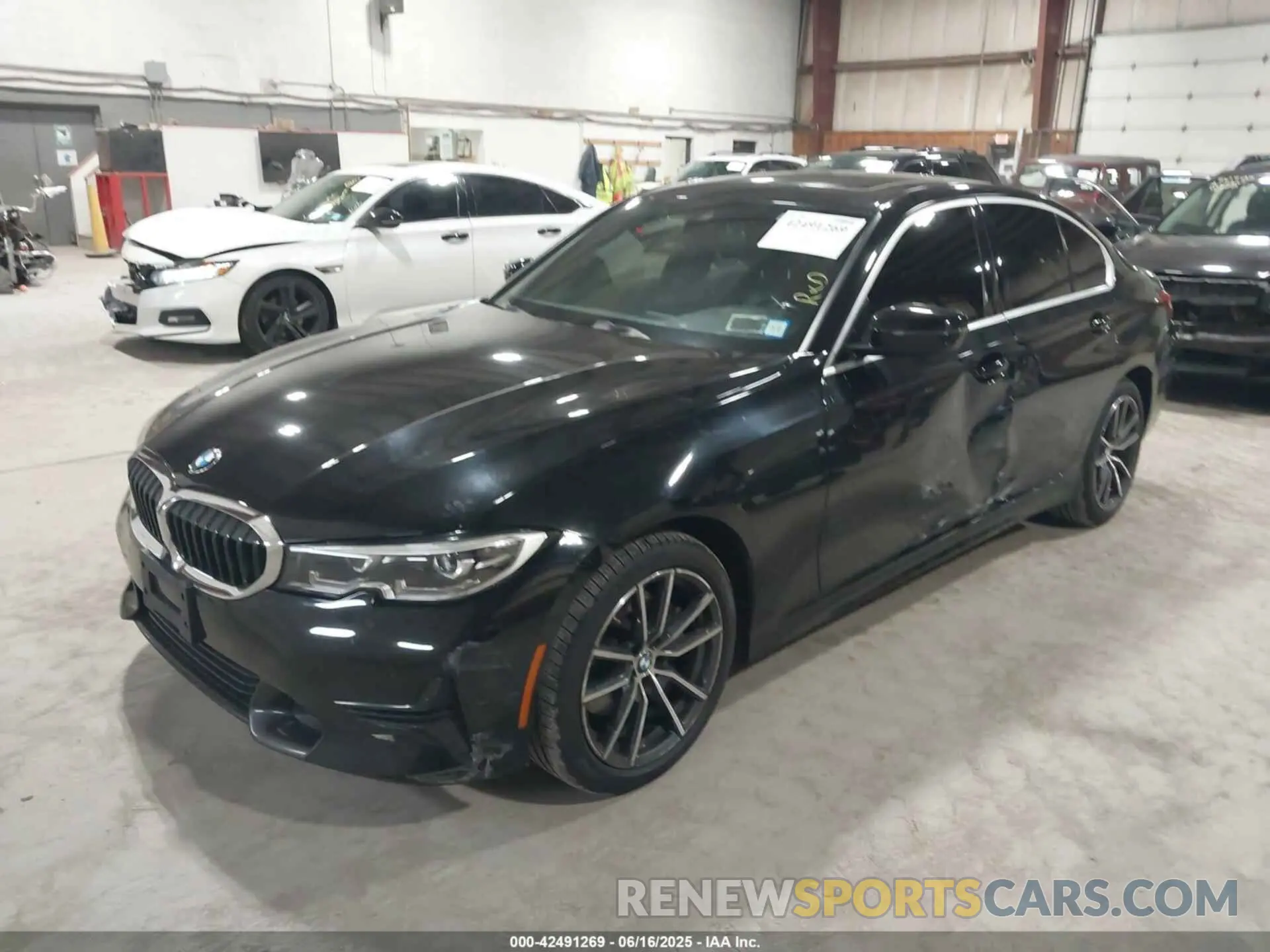 2 Photograph of a damaged car 3MW5R7J54K8B00283 BMW 330I 2019