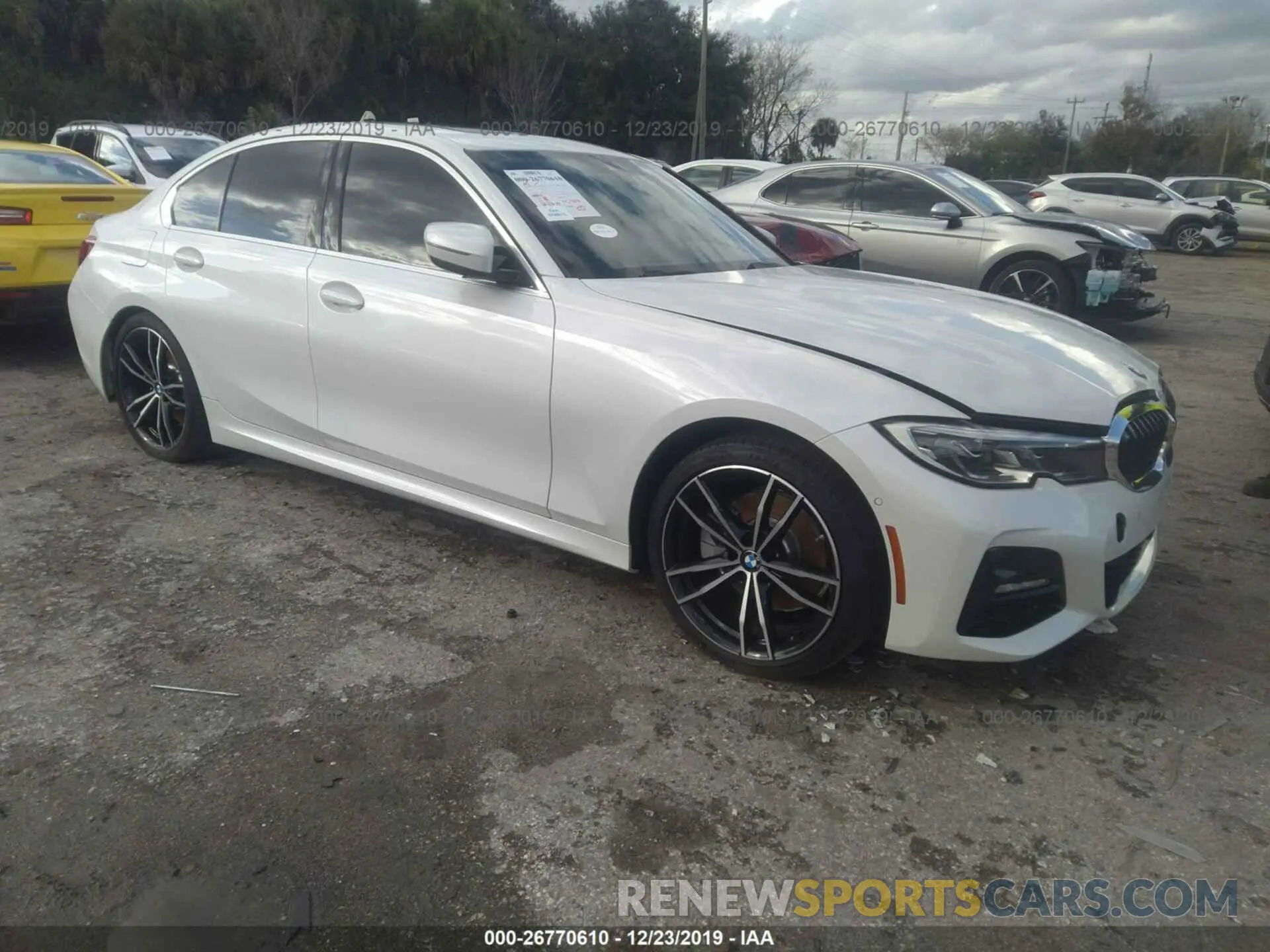 1 Photograph of a damaged car WBA5R1C51KAE81401 BMW 330I 2019