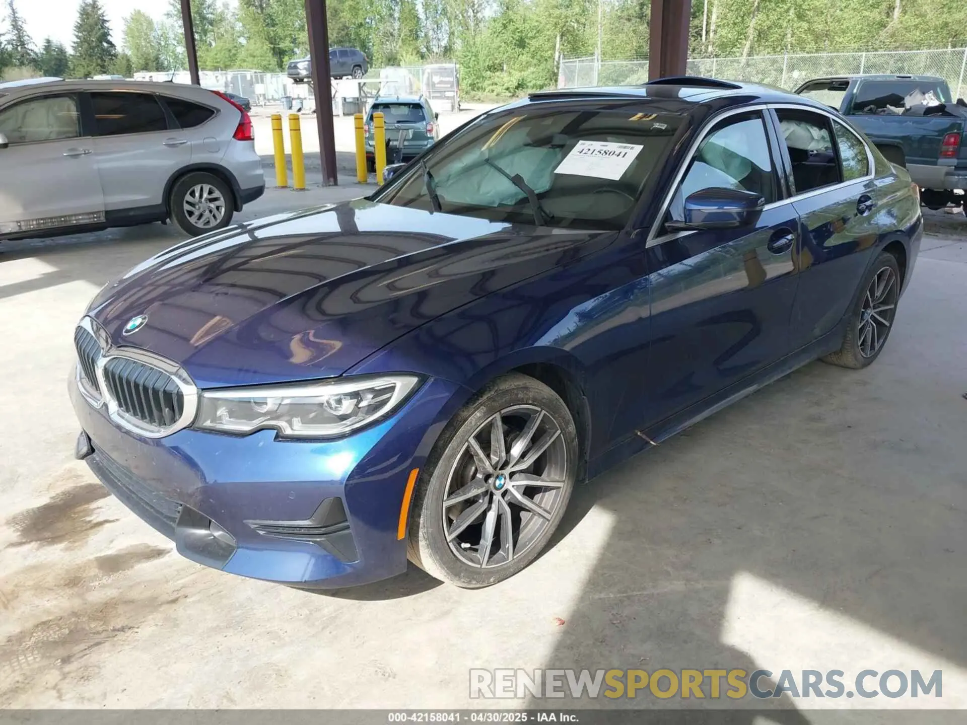 2 Photograph of a damaged car WBA5R1C51KAJ99658 BMW 330I 2019