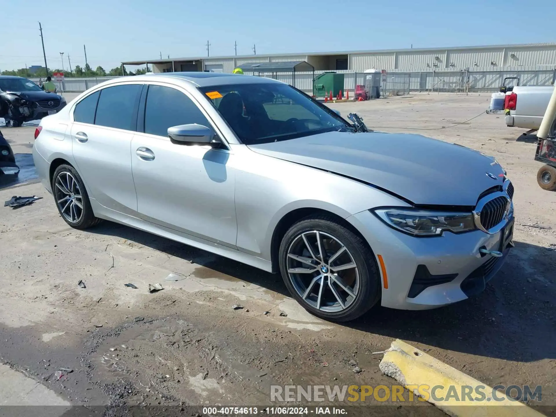 1 Photograph of a damaged car WBA5R1C52KAK12515 BMW 330I 2019