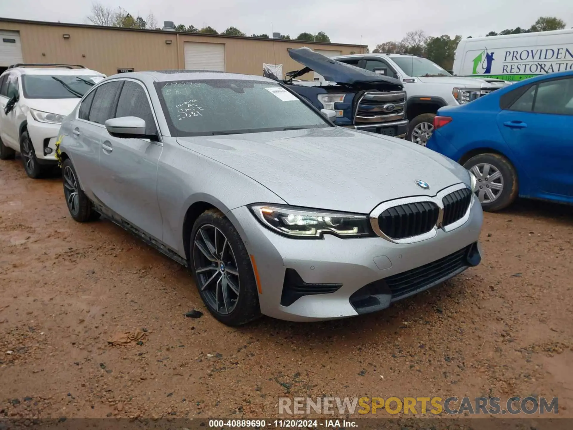 1 Фотография поврежденного автомобиля WBA5R1C53KAE82081 BMW 330I 2019