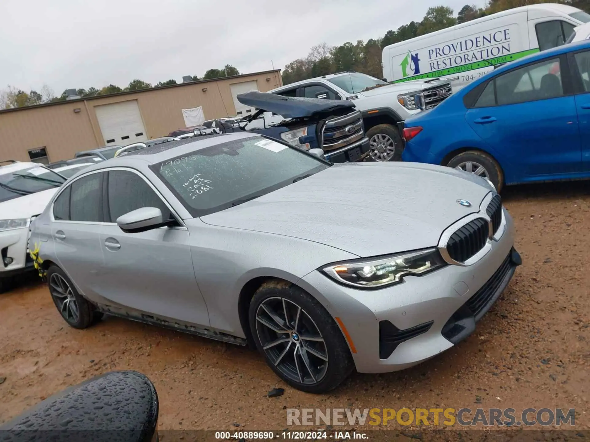14 Фотография поврежденного автомобиля WBA5R1C53KAE82081 BMW 330I 2019