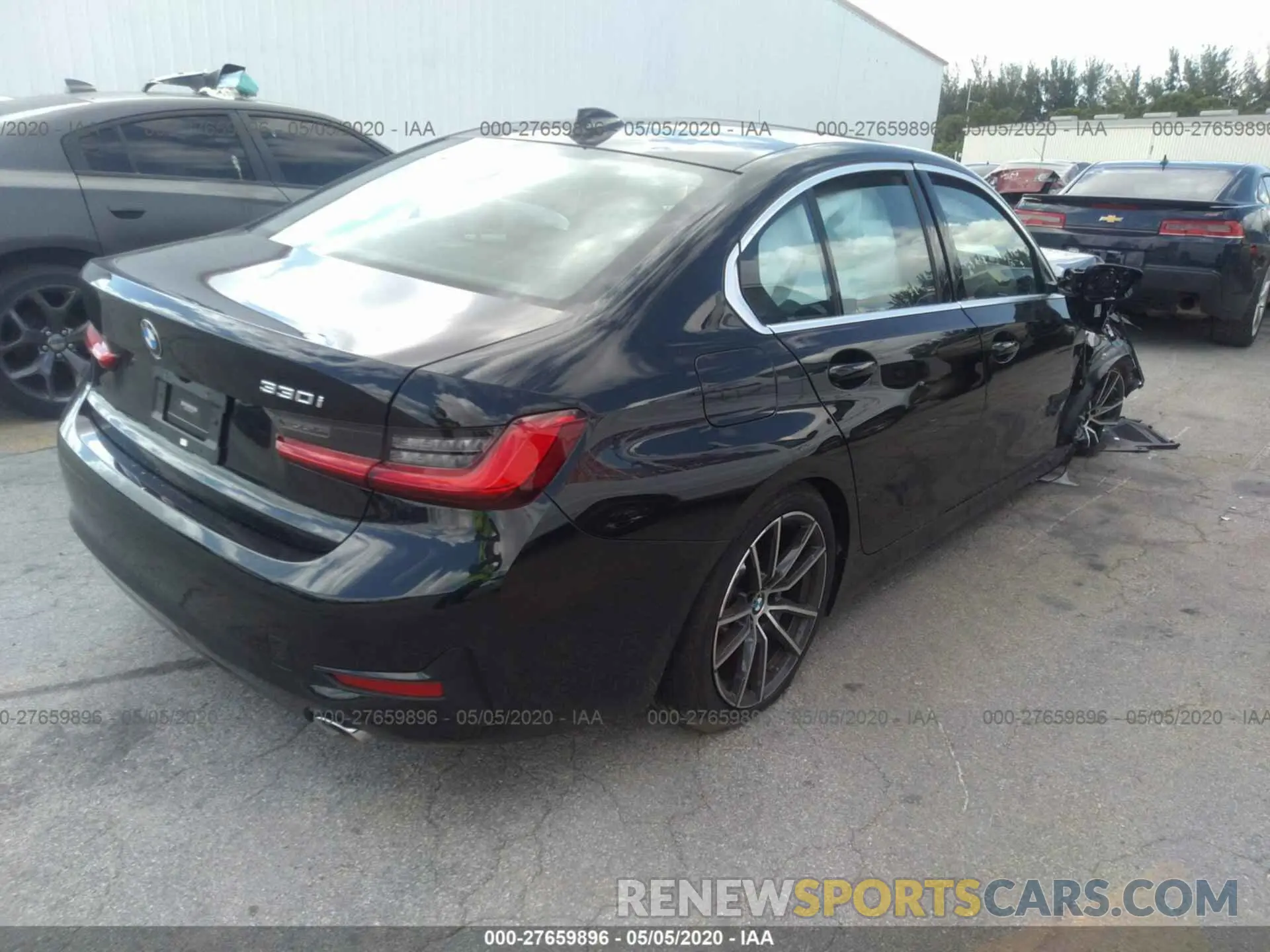 4 Photograph of a damaged car WBA5R1C54KAK08546 BMW 330I 2019