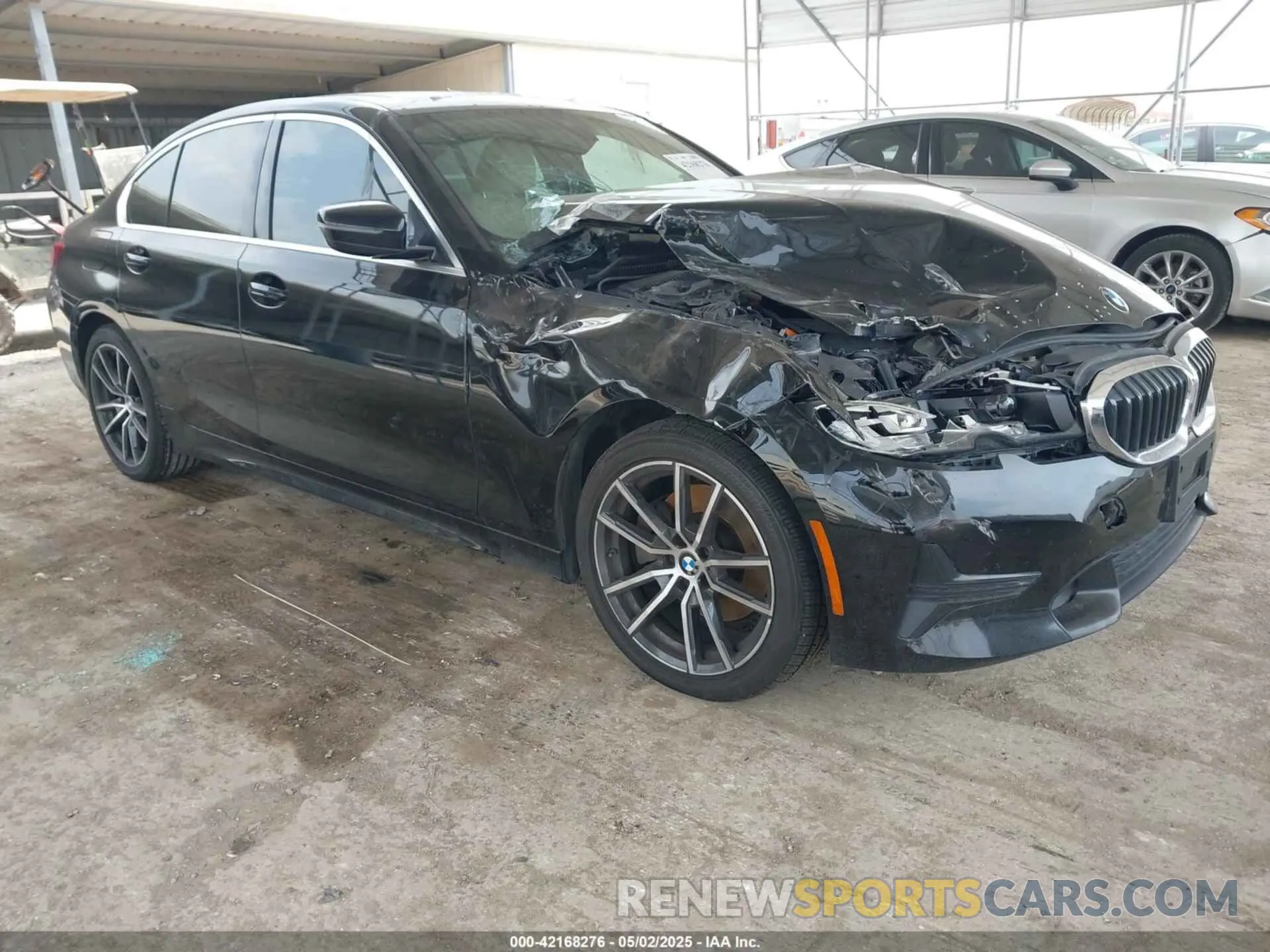 1 Photograph of a damaged car WBA5R1C55KAK09205 BMW 330I 2019