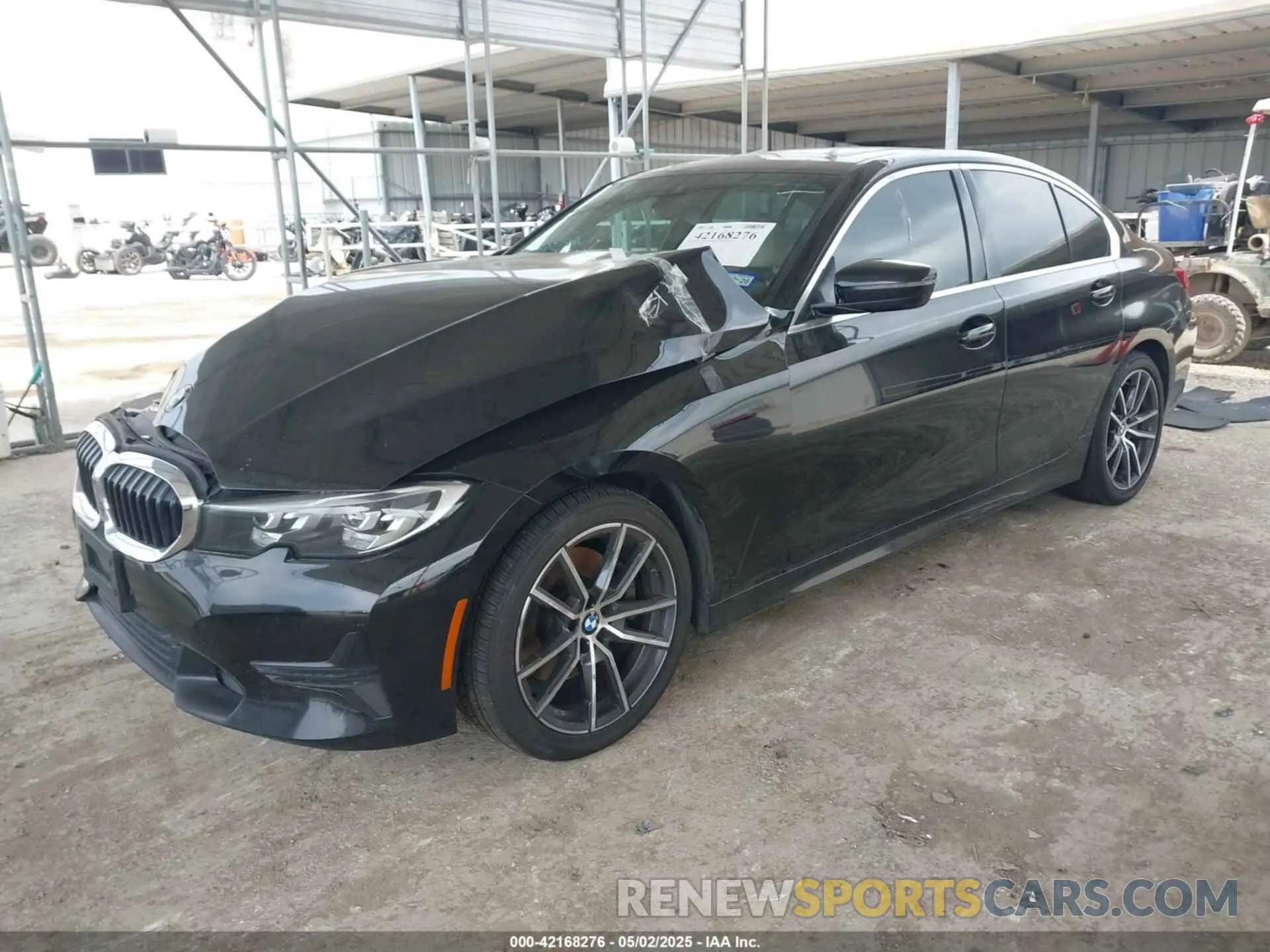 2 Photograph of a damaged car WBA5R1C55KAK09205 BMW 330I 2019