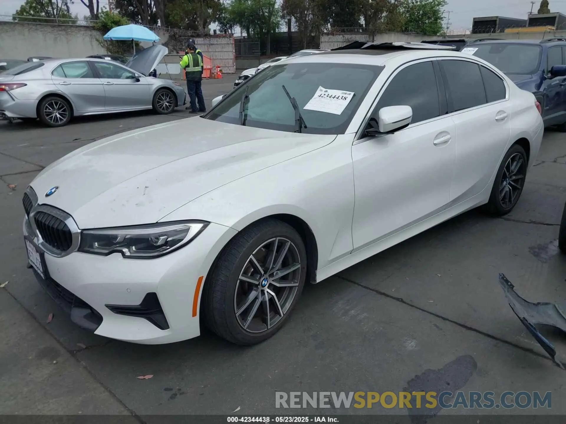 2 Photograph of a damaged car WBA5R1C56KFH28592 BMW 330I 2019