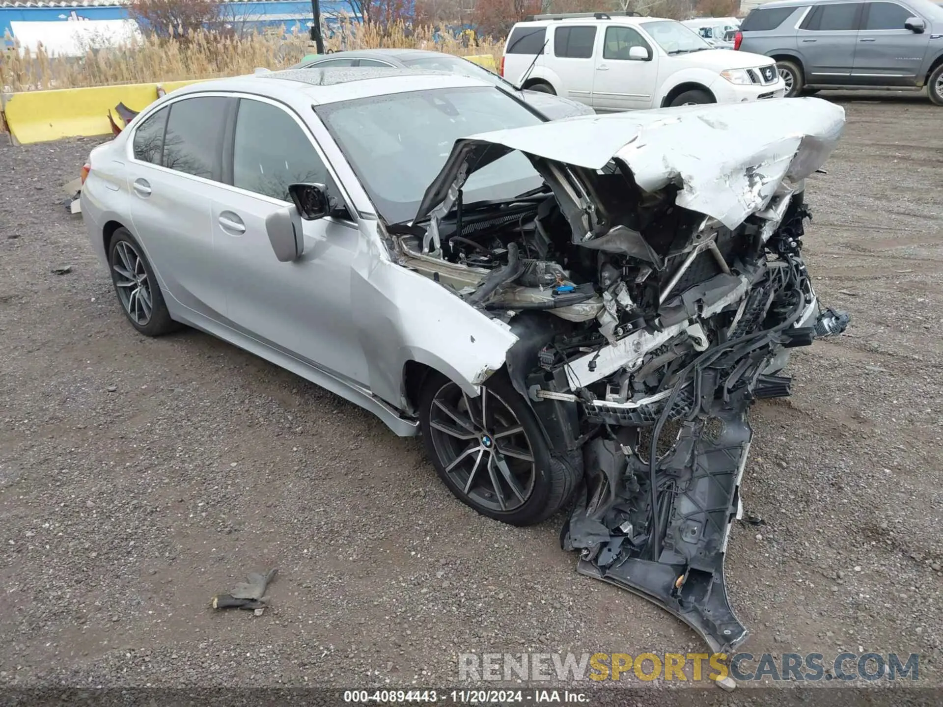 1 Фотография поврежденного автомобиля WBA5R7C50KAJ83602 BMW 330I 2019