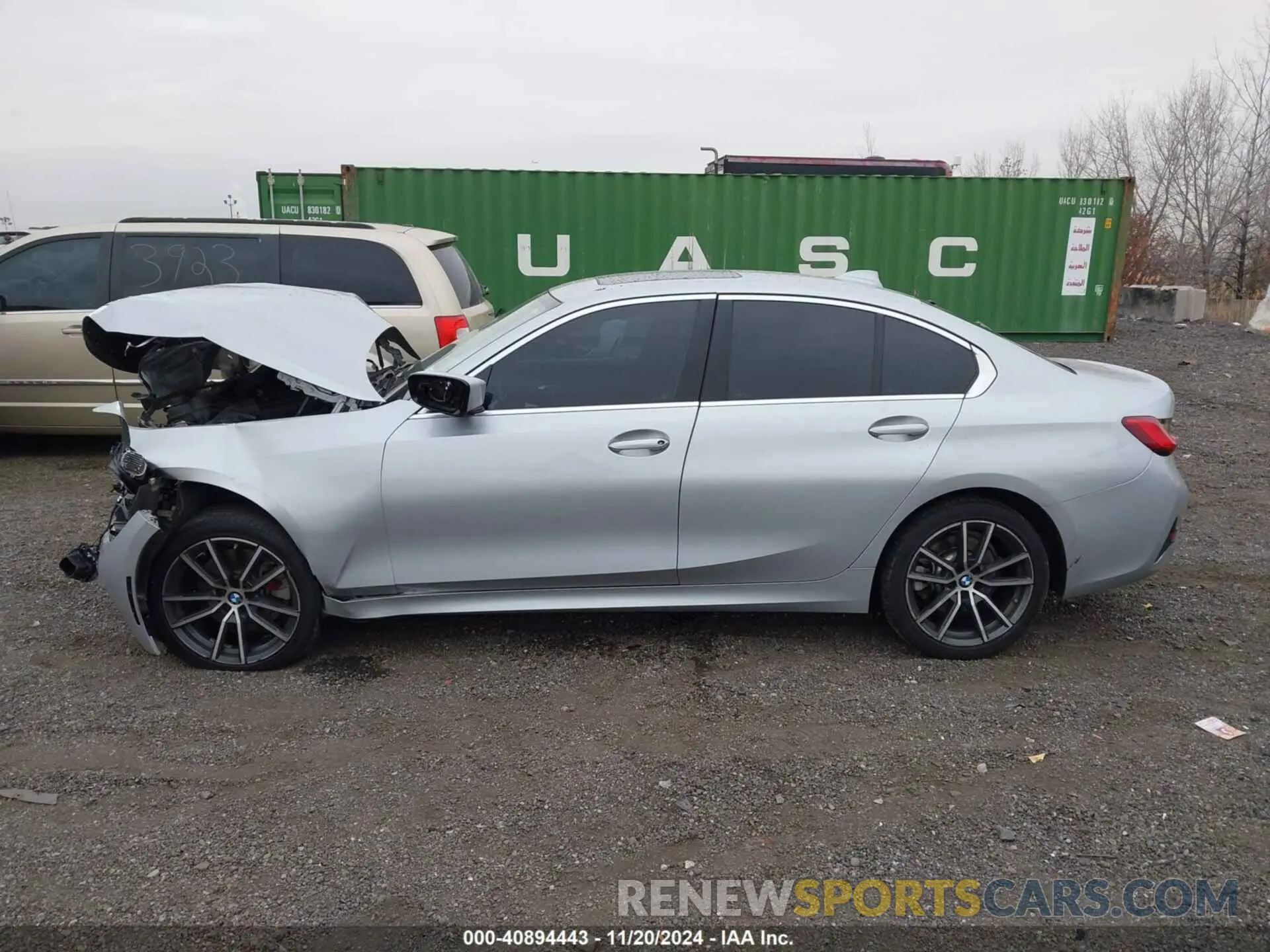 13 Фотография поврежденного автомобиля WBA5R7C50KAJ83602 BMW 330I 2019