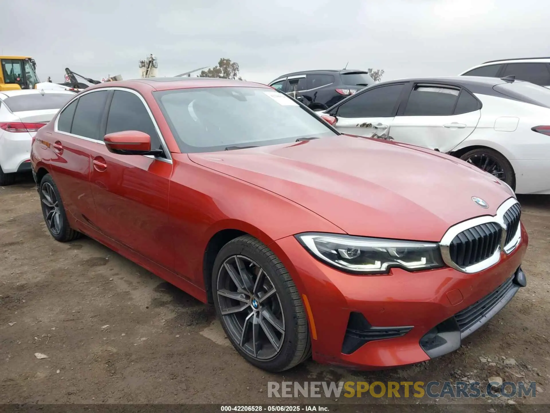 1 Фотография поврежденного автомобиля WBA5R7C50KFH28767 BMW 330I 2019