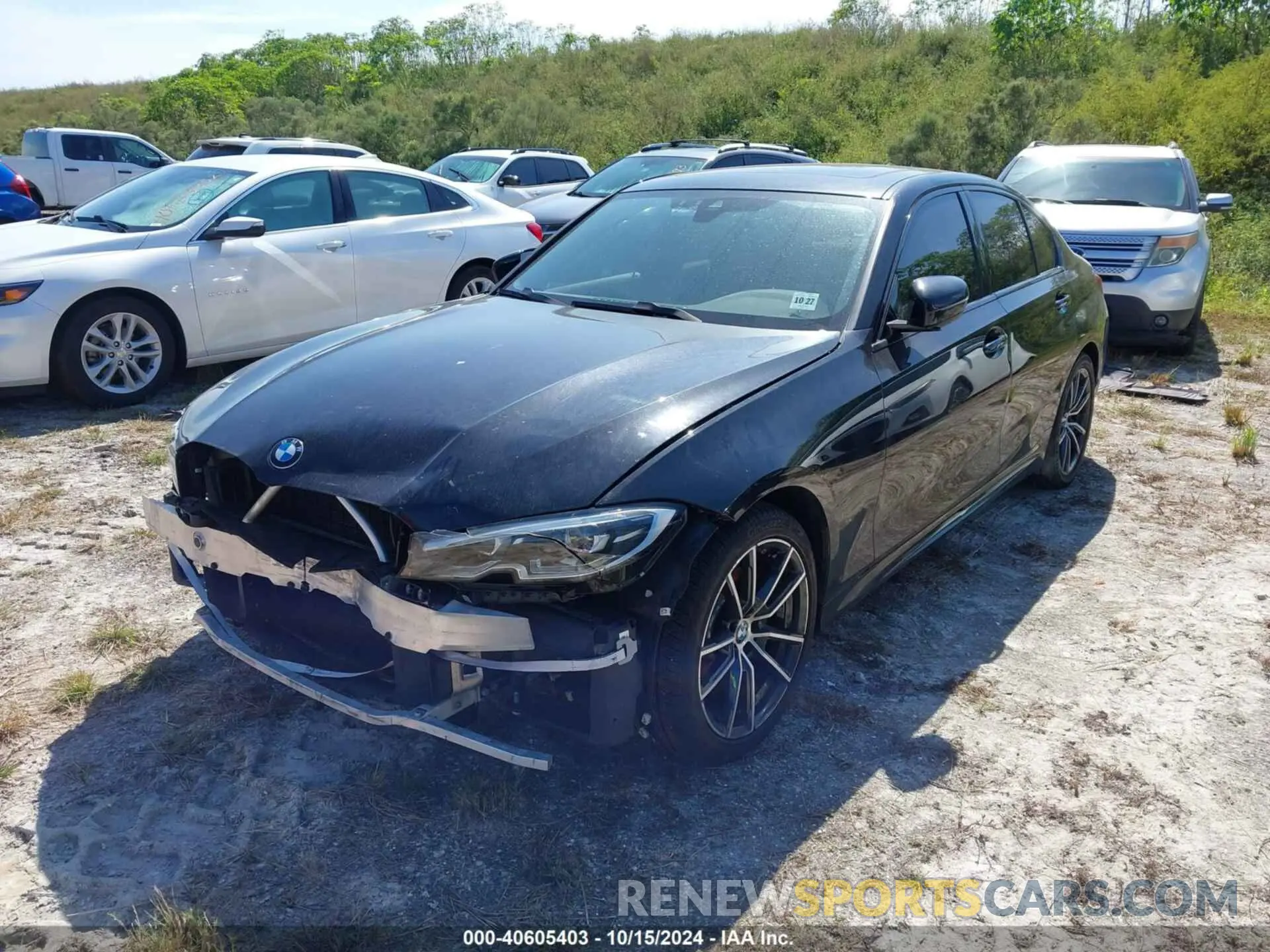 2 Photograph of a damaged car WBA5R7C51KFH25487 BMW 330I 2019