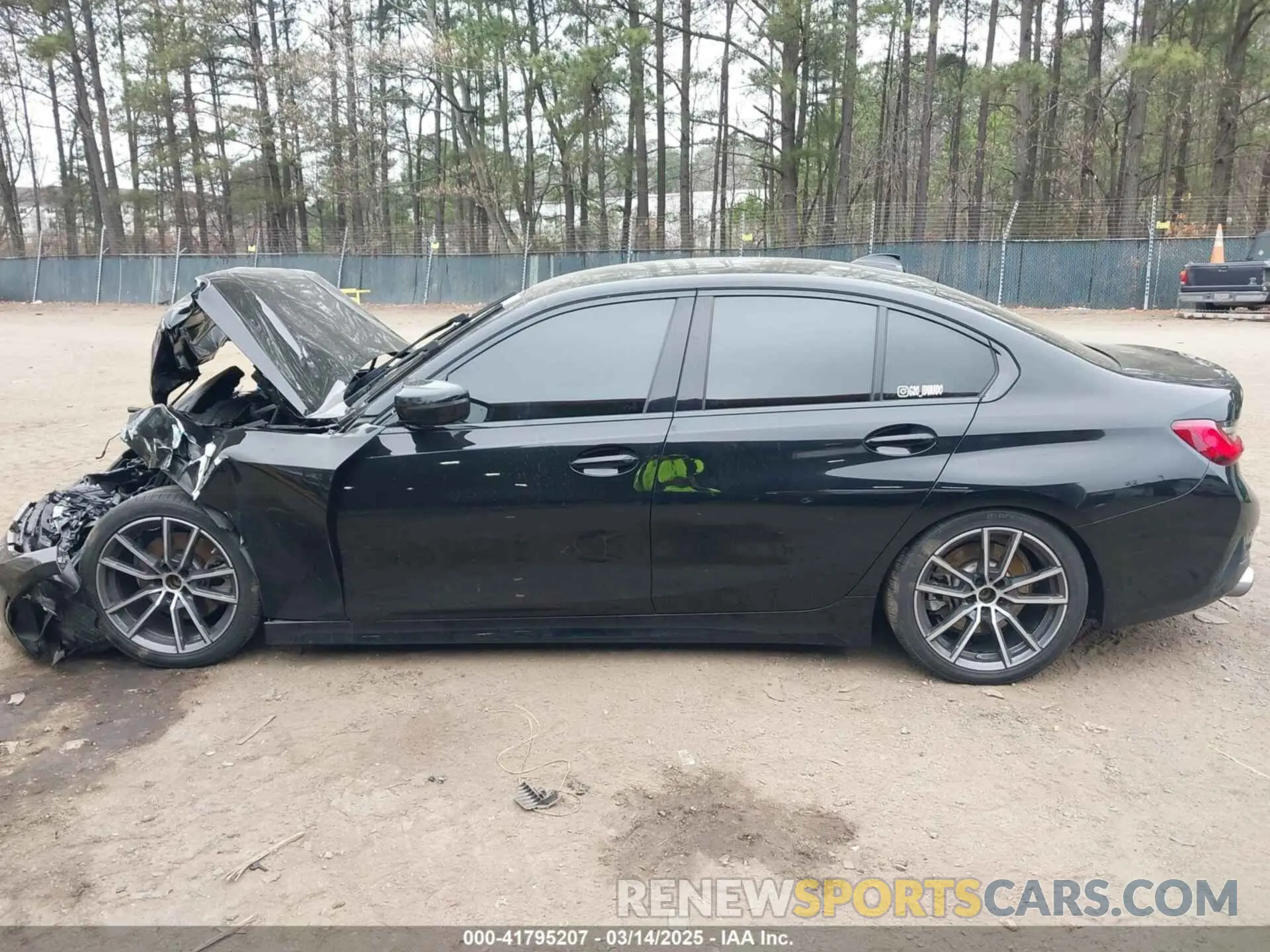 14 Photograph of a damaged car WBA5R7C52KAJ87697 BMW 330I 2019