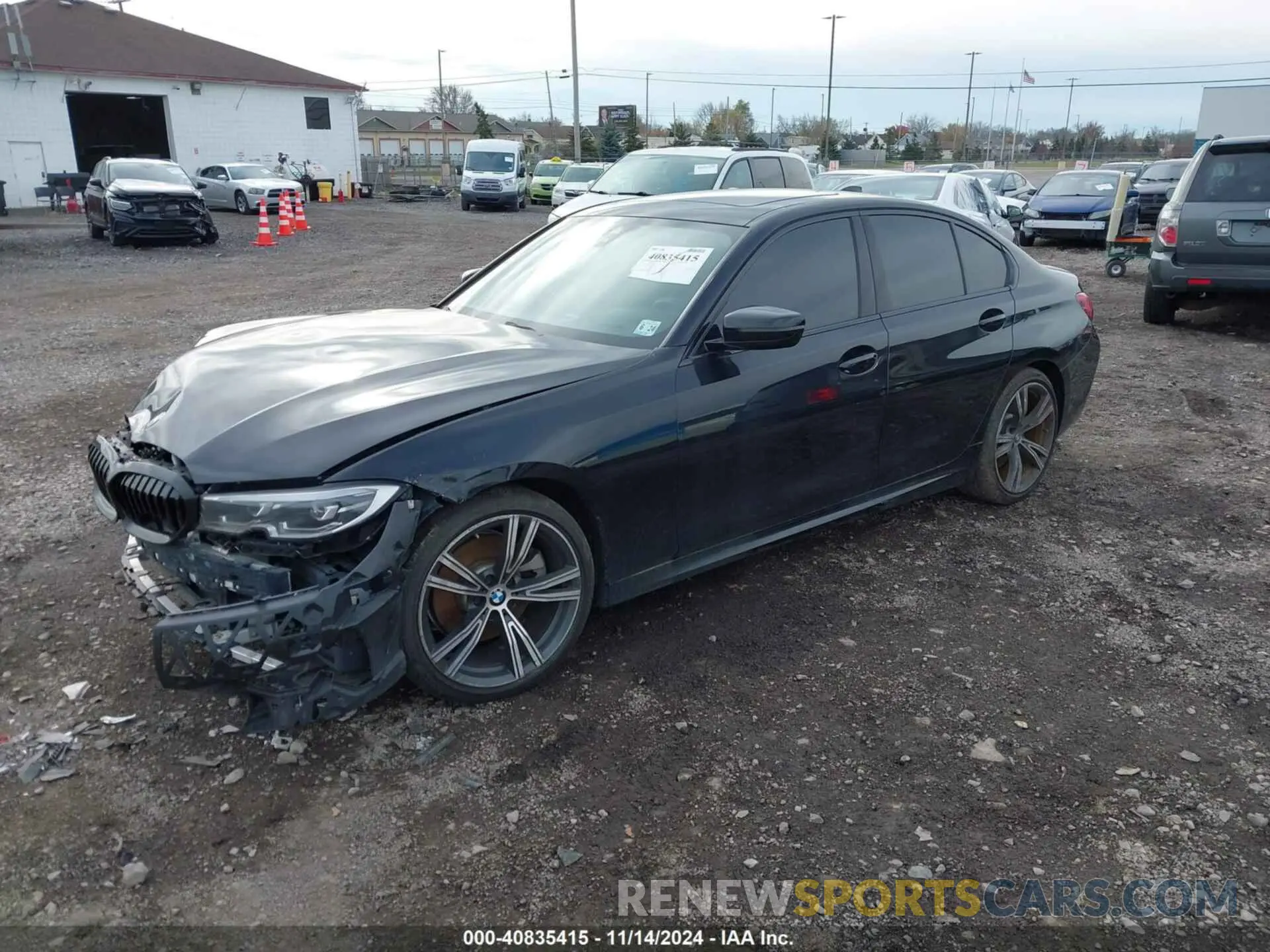 2 Photograph of a damaged car WBA5R7C53KFH15365 BMW 330I 2019