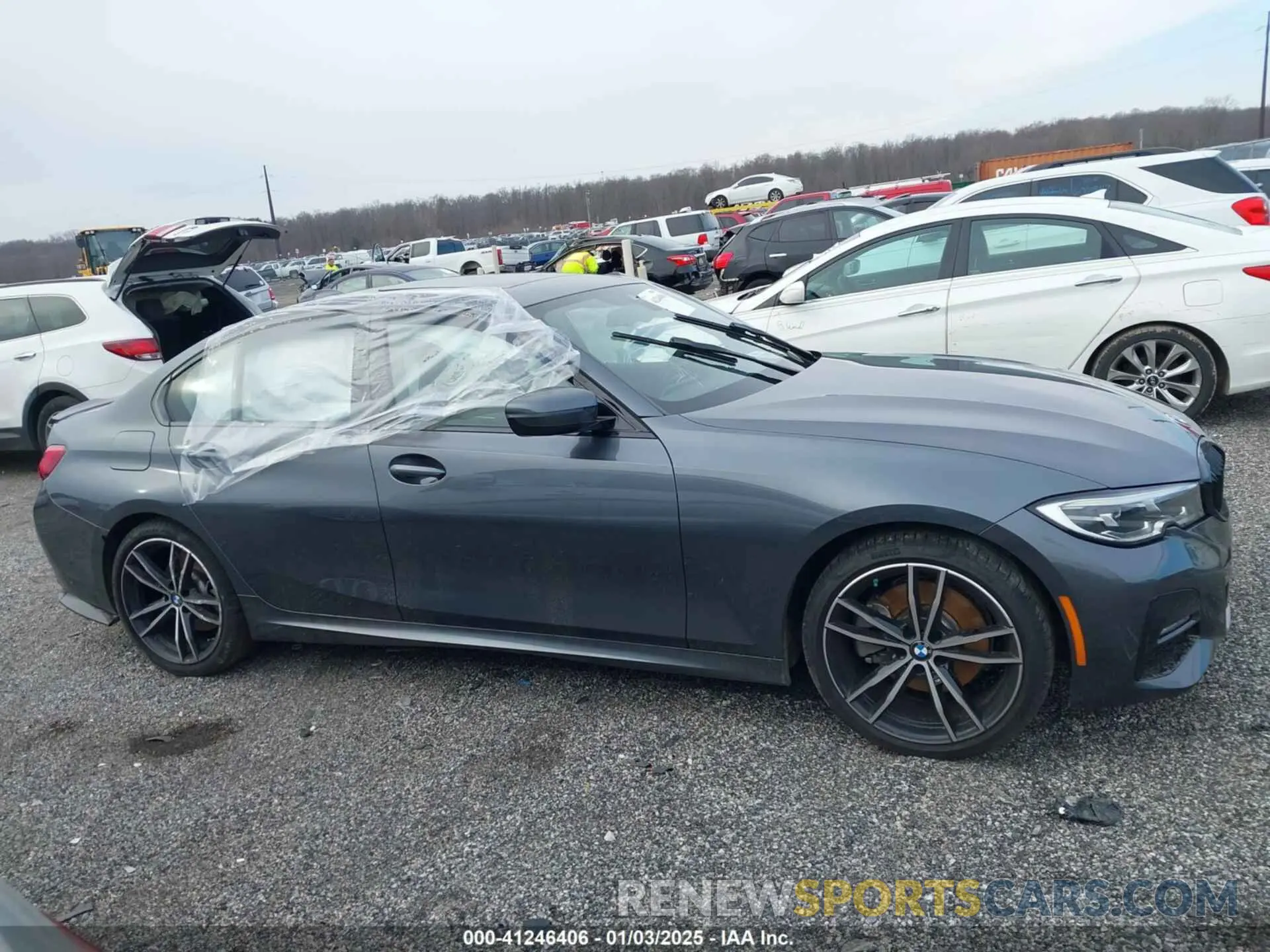 12 Photograph of a damaged car WBA5R7C54KFH24284 BMW 330I 2019