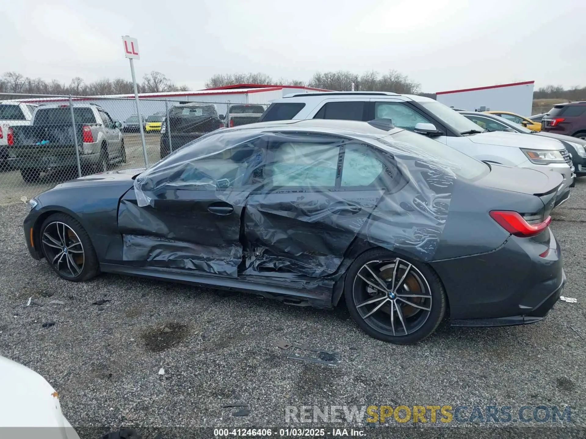 13 Photograph of a damaged car WBA5R7C54KFH24284 BMW 330I 2019