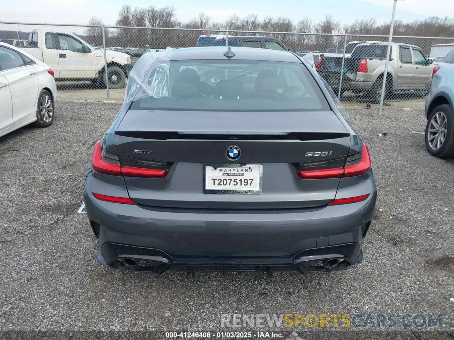 15 Photograph of a damaged car WBA5R7C54KFH24284 BMW 330I 2019
